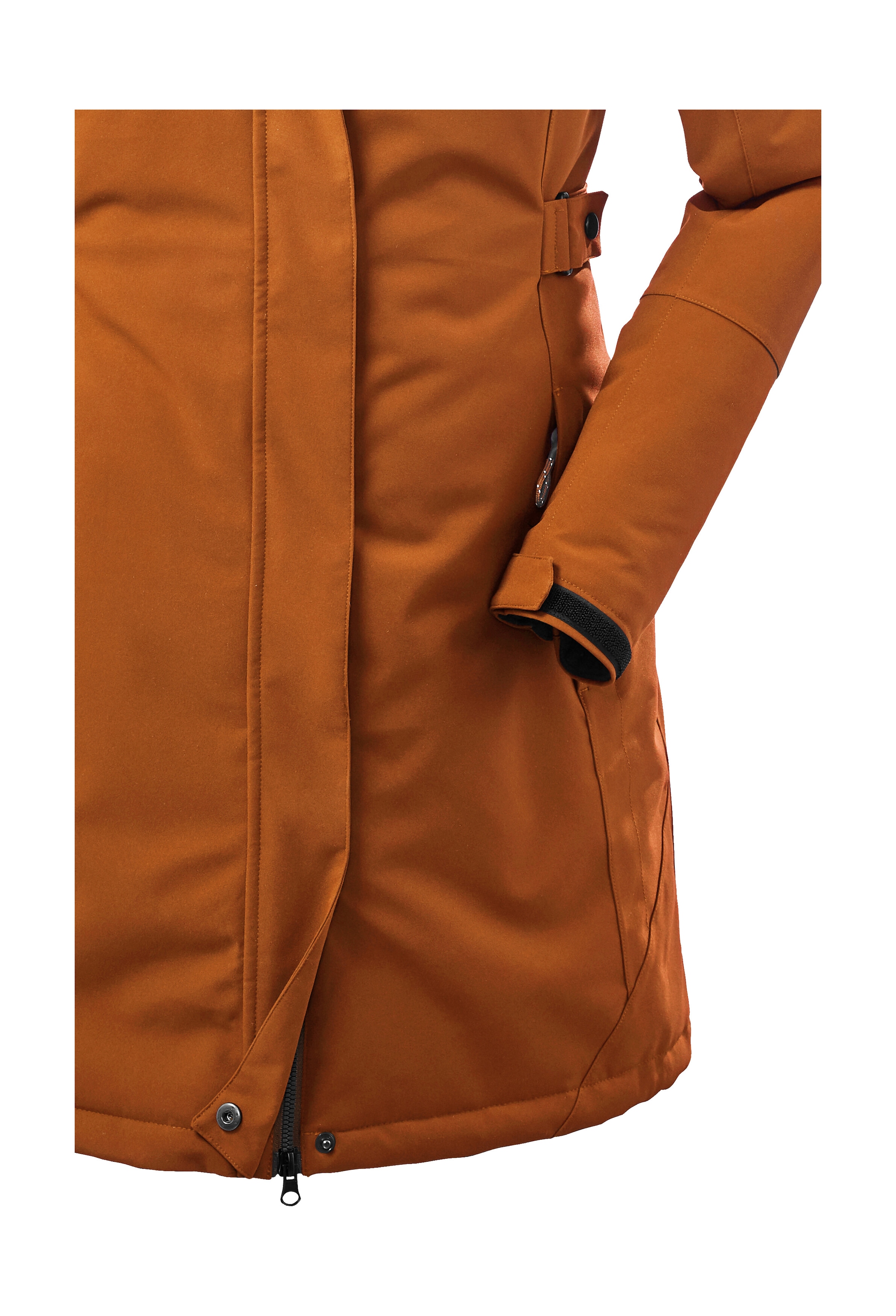 Killtec Parka »KOW 165 WMN PRK«, Wasser- und winddichter Parka mit Teddyfleece und abnehmbarer Kapuze