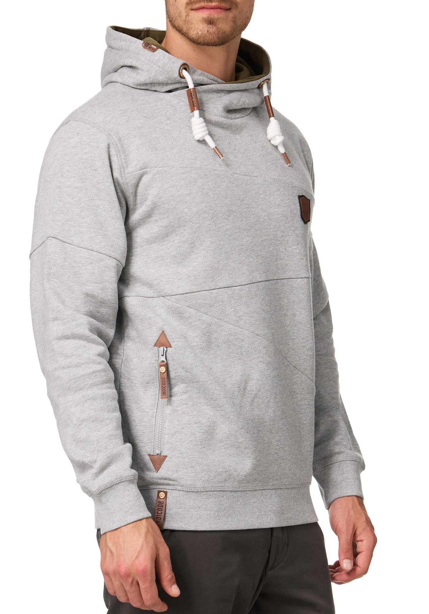 Indicode Kapuzensweatshirt »INAix«

