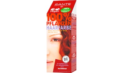 SANTE Haarfarbe »Pflanzenhaarfarbe flammenrot« mit 3 Jahren XXL Garantie