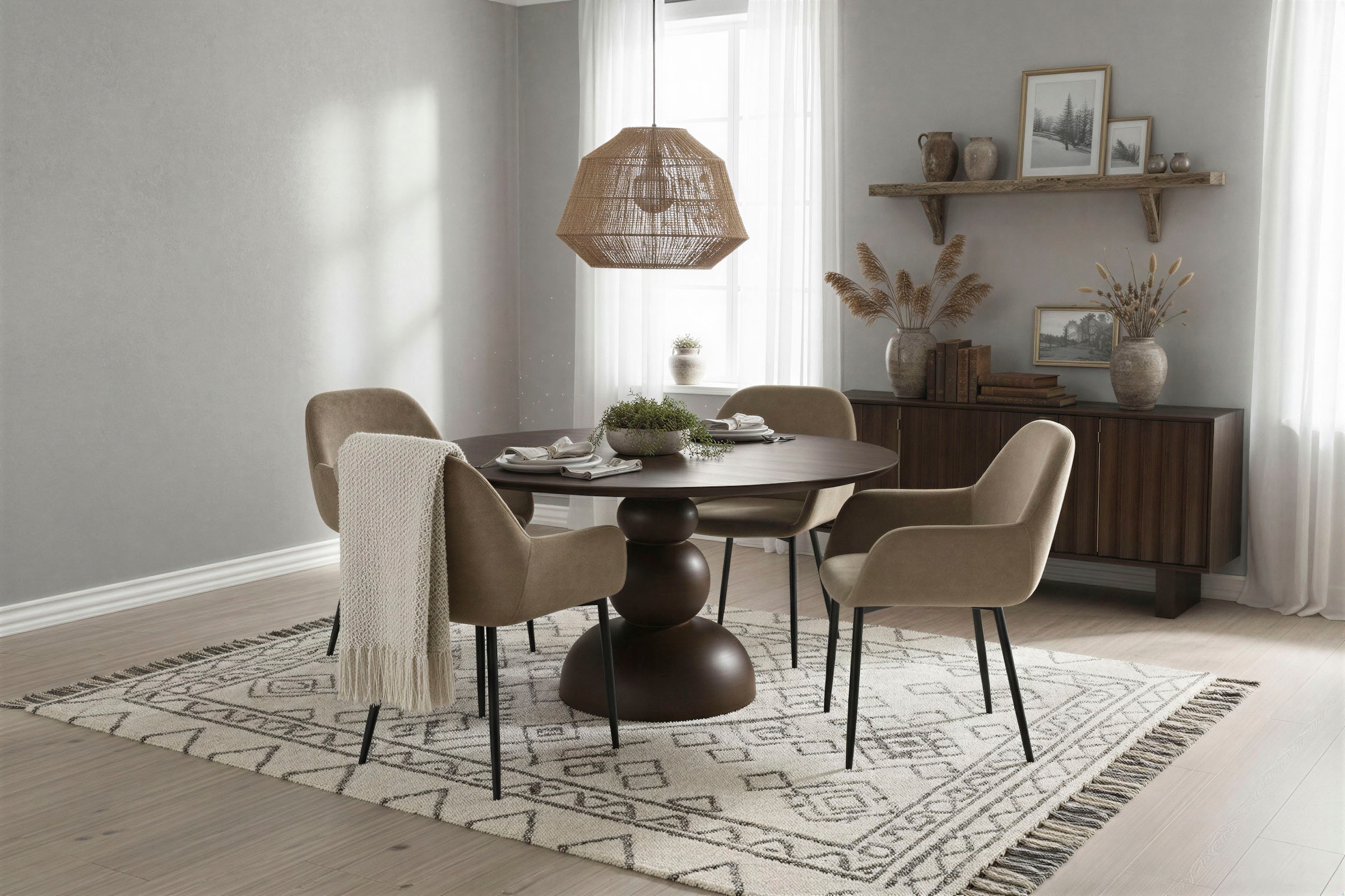 SIT Esstisch »MANGO NATURAL« 1 Stk. tlg. mit Schweizer Kante