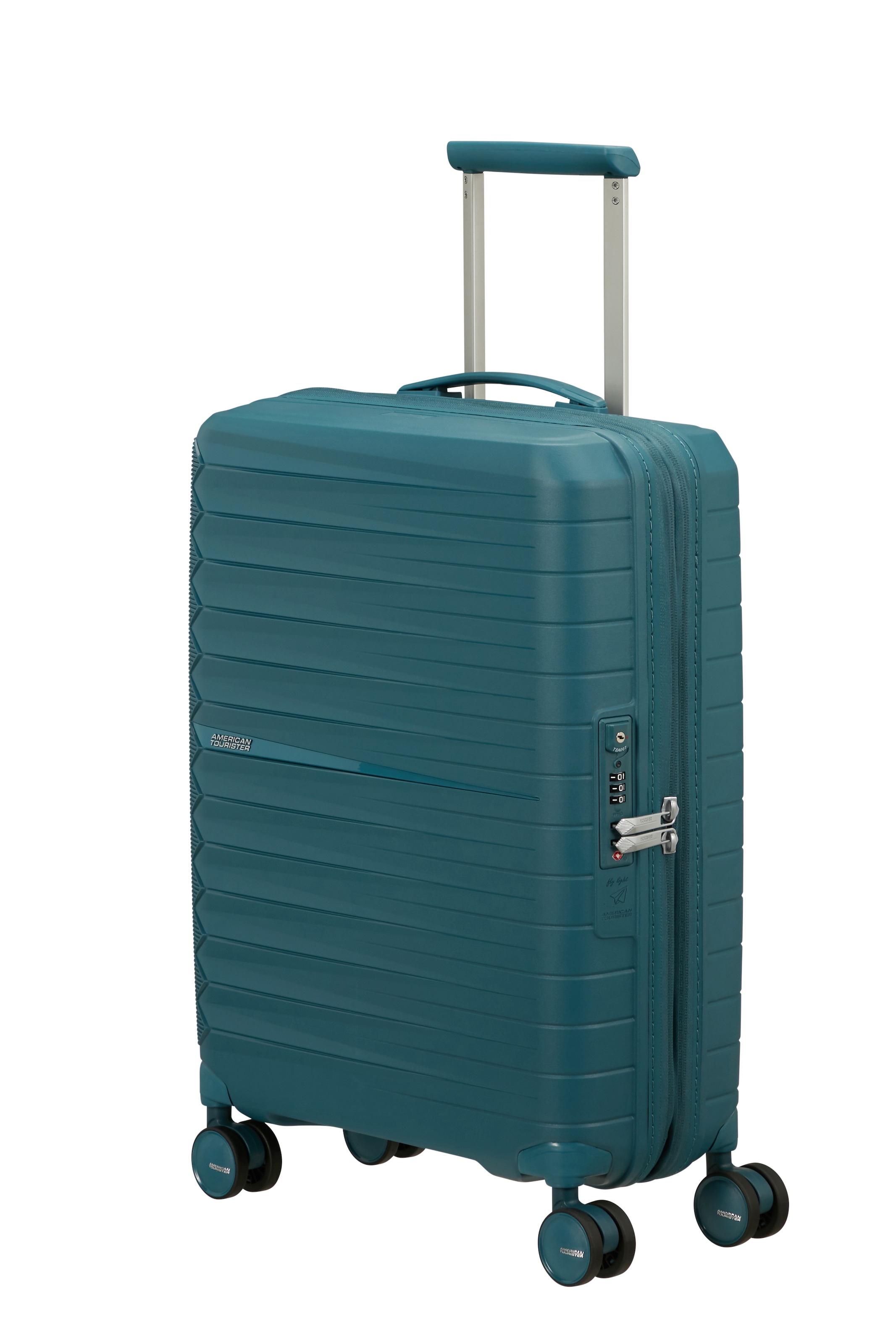 American Tourister® Hartschalen-Trolley »FASTFORWARD, verschiedene Größen und Farben« 36 l 4 Rollen Hartschalen-Koffer personalisierbar TSA-Schloss Volumenerweiterung