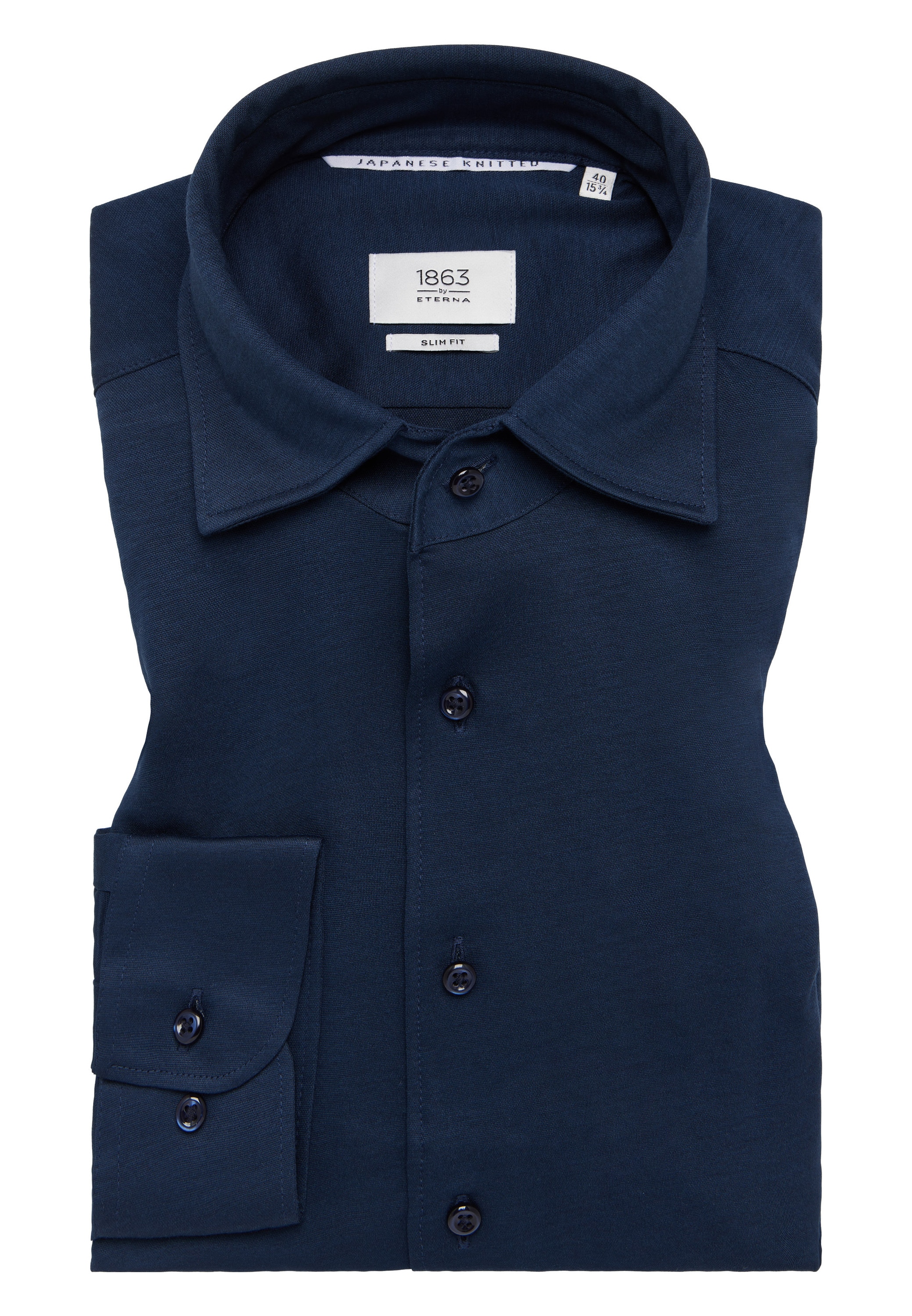 Eterna Langarmhemd »SLIM FIT«, NON IRON (bügelfrei)