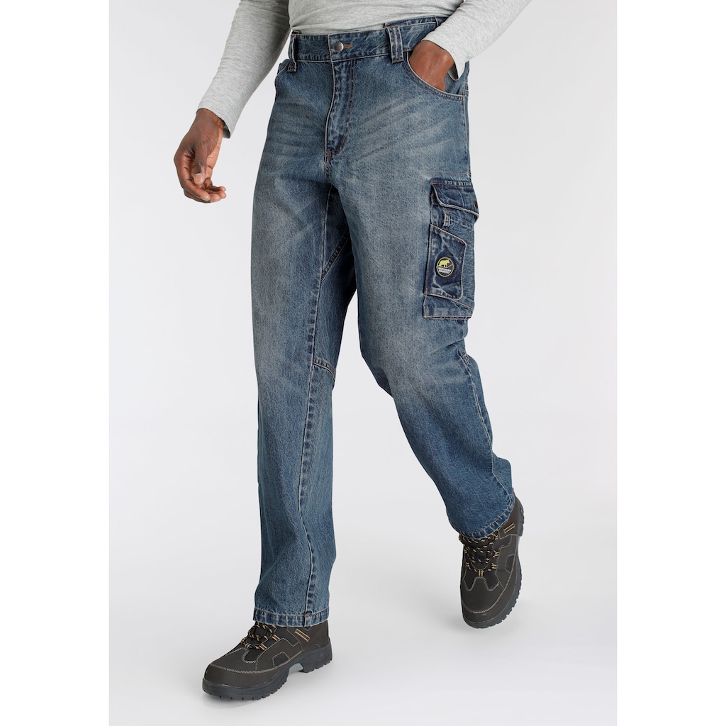Northern Country Arbeitshose »Multipocket Jeans«, (aus 100% Baumwolle, robuster Jeansstoff, comfort fit)