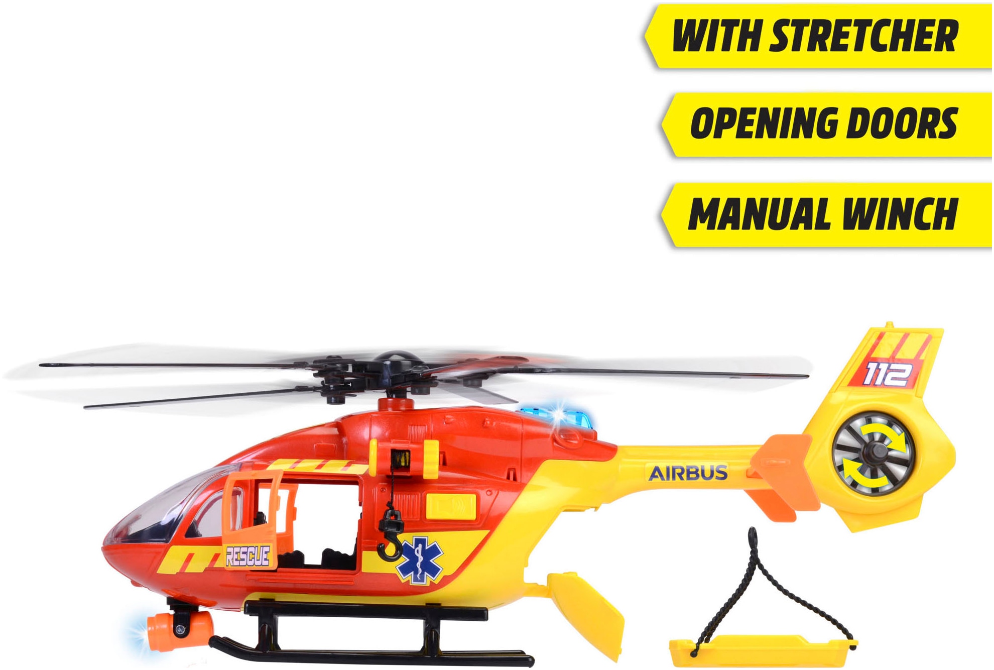 Dickie Toys Spielzeug-Hubschrauber »Ambulance Helicopter«, mit Licht und Sound