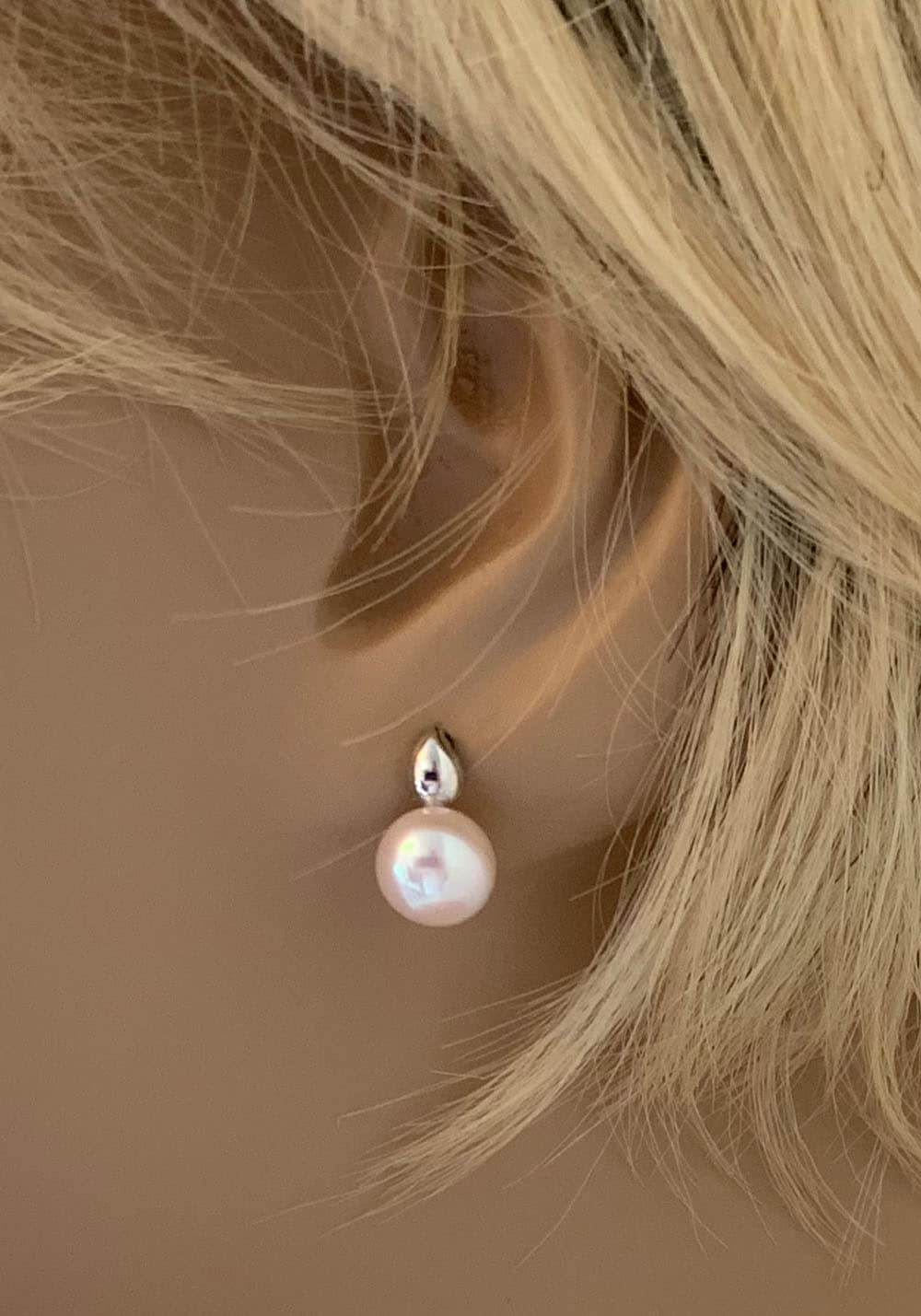 Adriana Paar Ohrstecker »Portofino, P7«, Made in Germany - mit Süßwasserzuchtperle