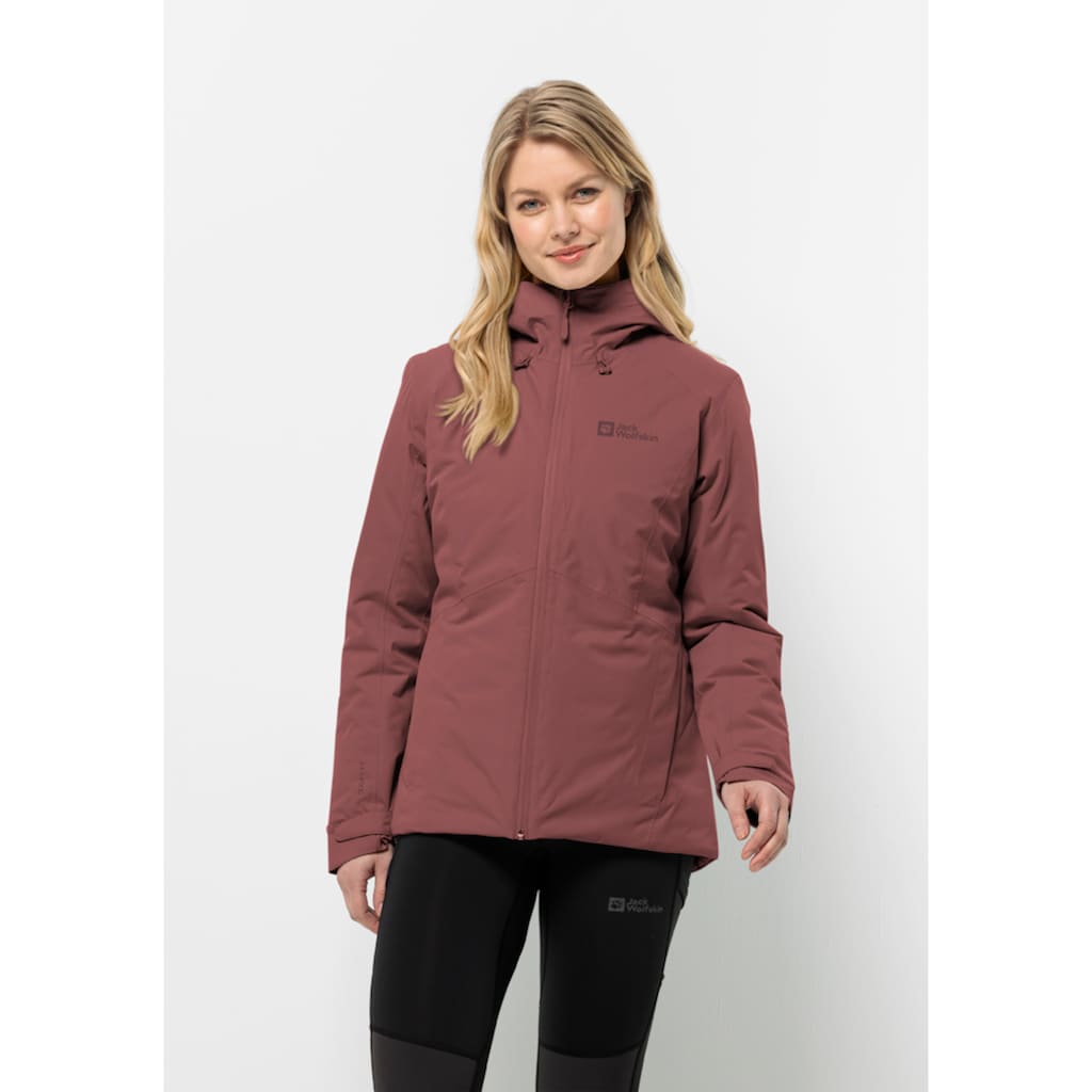 Jack Wolfskin Outdoorjacke »WISPER INS JKT W«, mit Kapuze