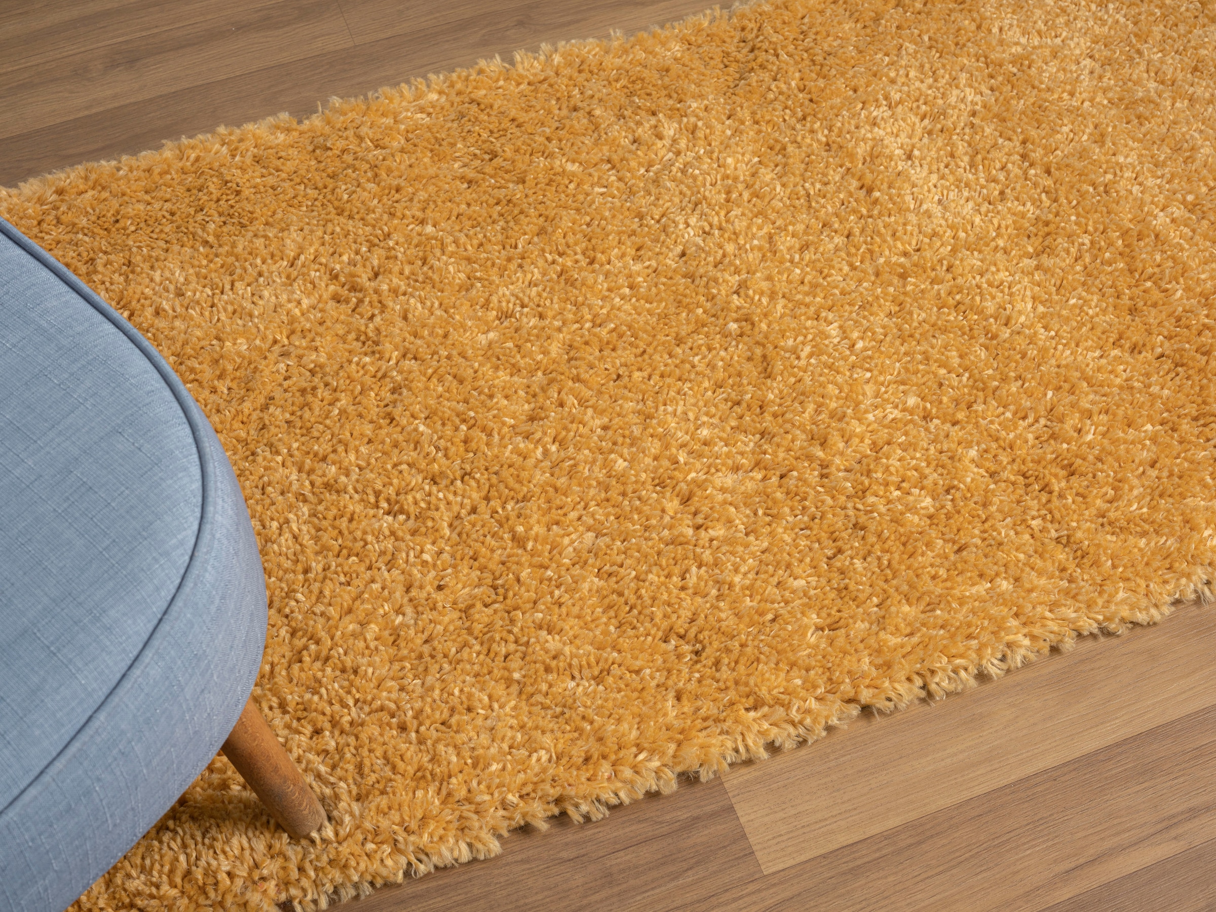 Myflair Möbel & Accessoires Hochflor-Läufer »My Shaggy«, rechteckig, 37 mm Höhe, Shaggy, Uni Farben, leicht glänzend, Microfaser, extra flauschig