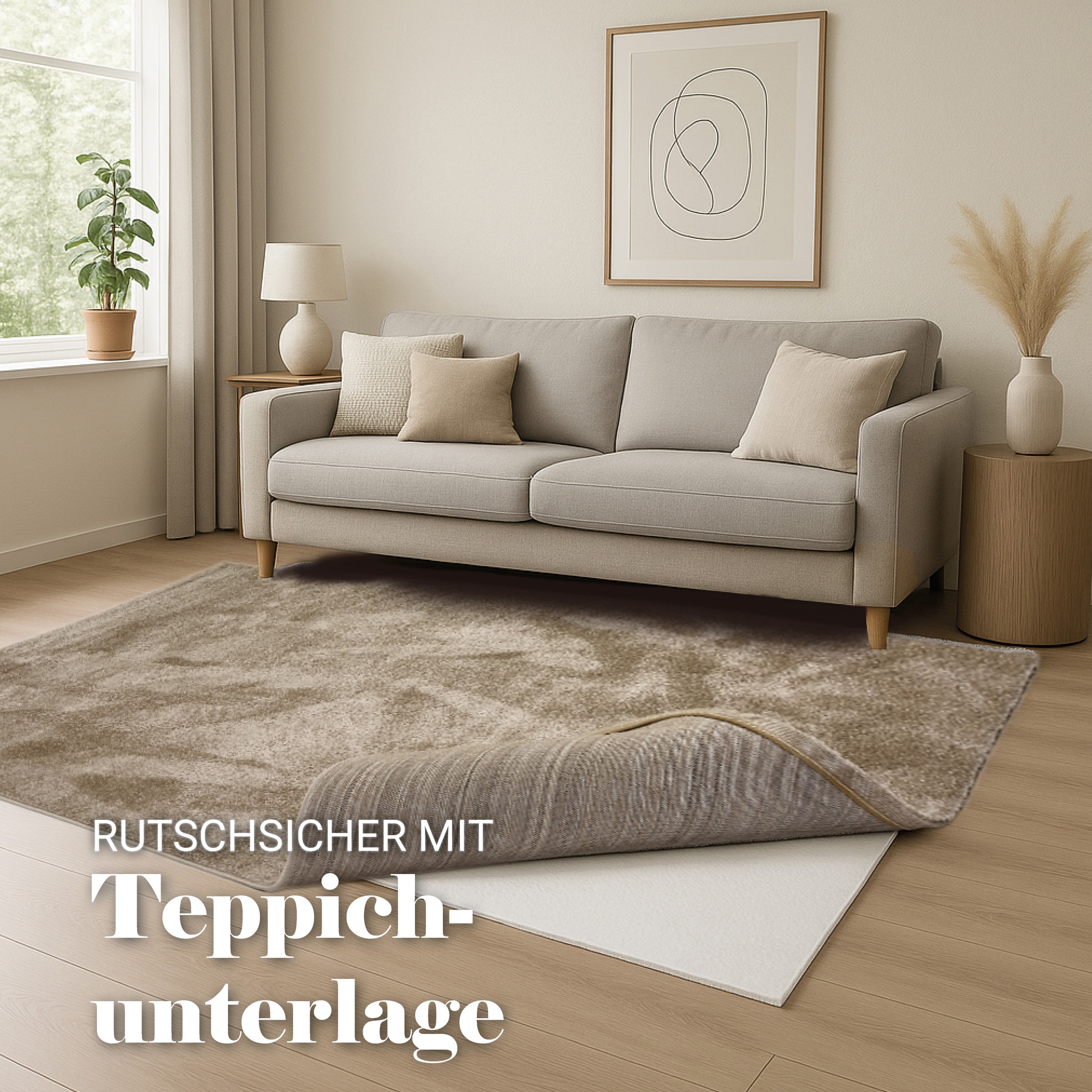ASTRA Teppich »Sam 250« rechteckig 8 mm Höhe weicher Kurzflor, Wohnzimmer, Schlafzimmer