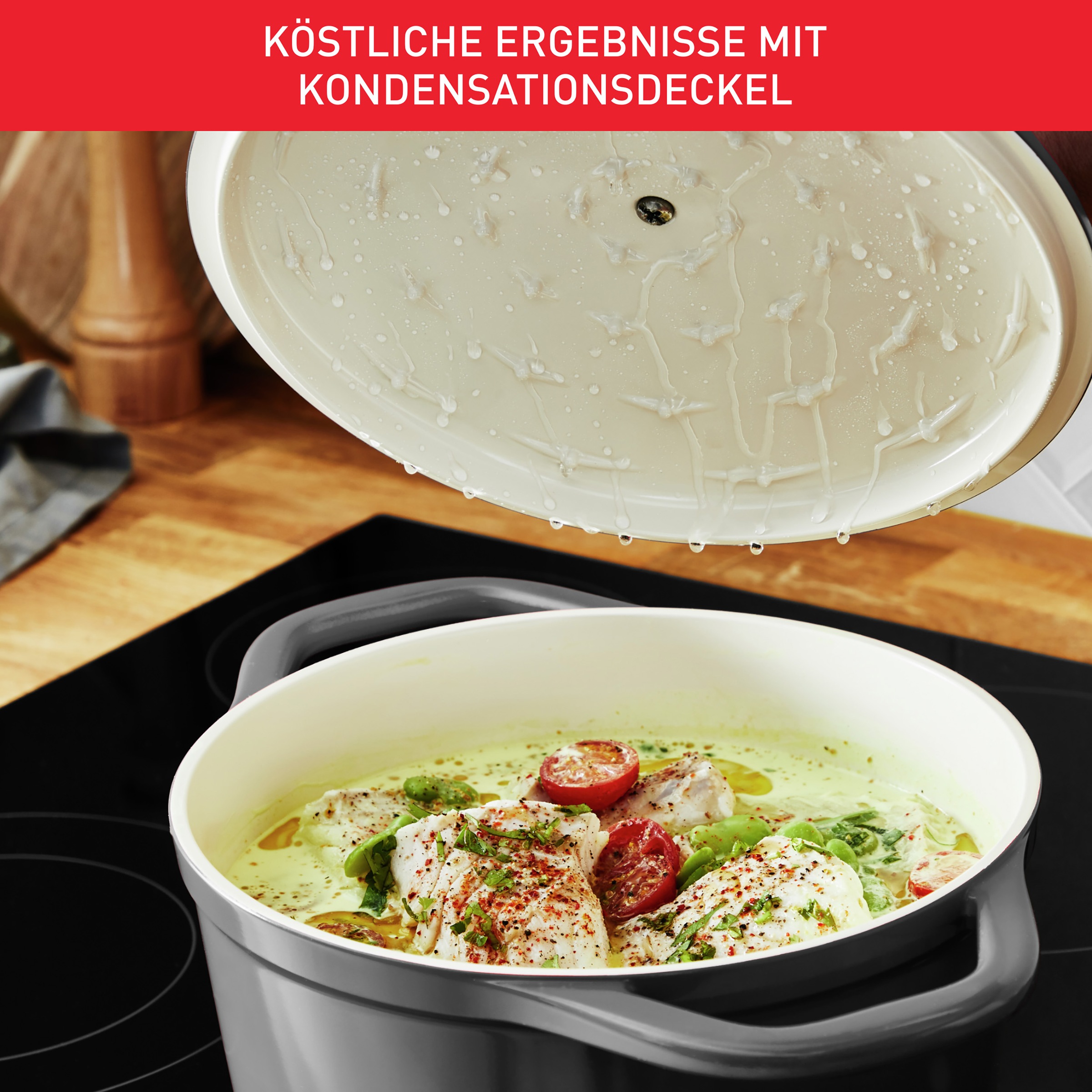 Tefal Kochtopf »Air« 2 Stk. tlg. Aluminiumguss