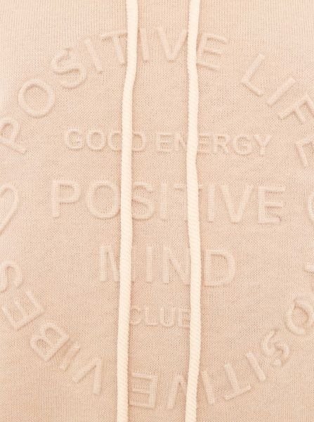Zwillingsherz Hoodie »"Positive Mind"«, mit Kapuze, 3/4 Arm und Stempeldruck