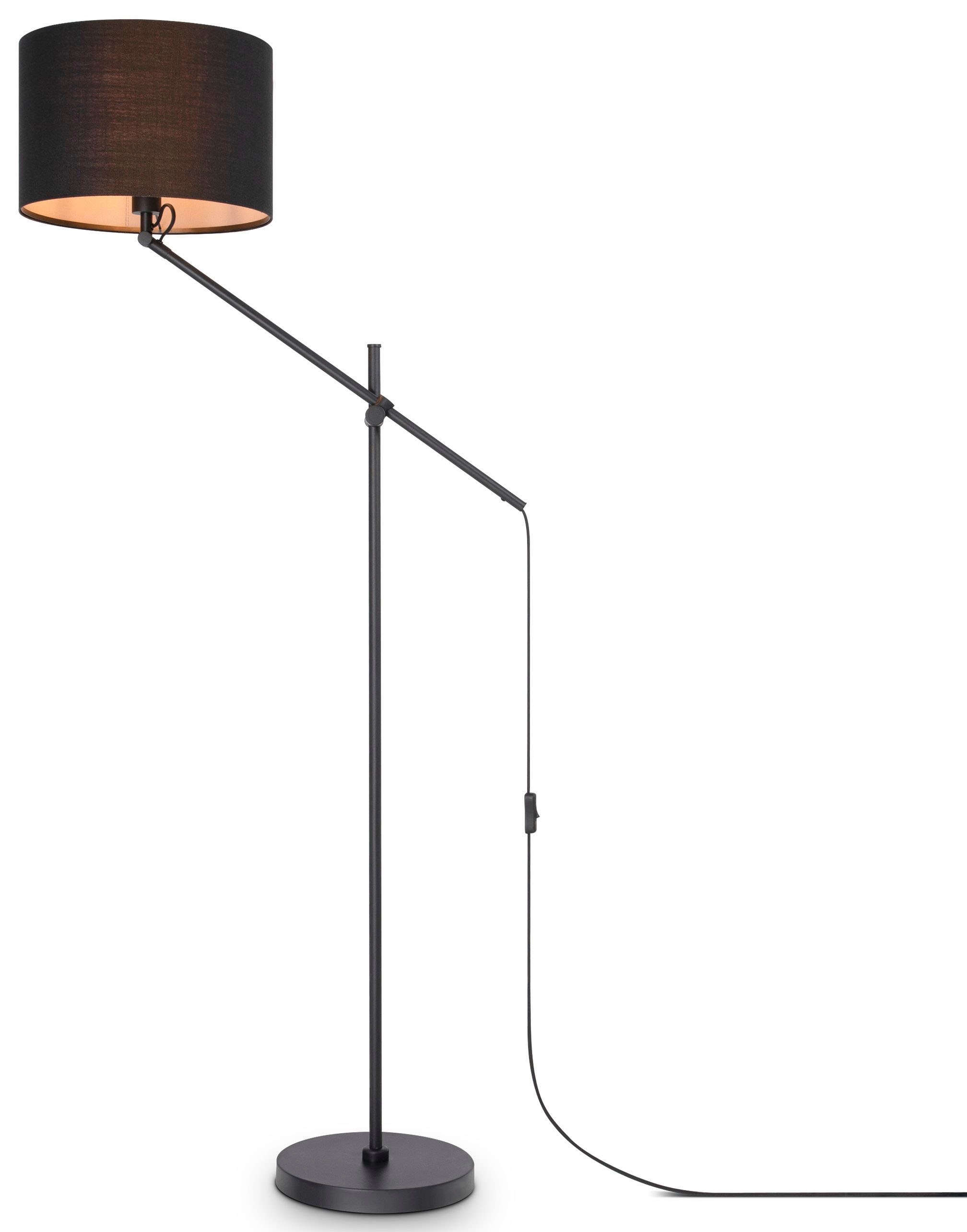 Paco Home Stehlampe »TOM«, 1 flammig, Leuchtmittel E27 | ohne Leuchtmittel, mit kompatiblen Dimmer und Leuchtmittel