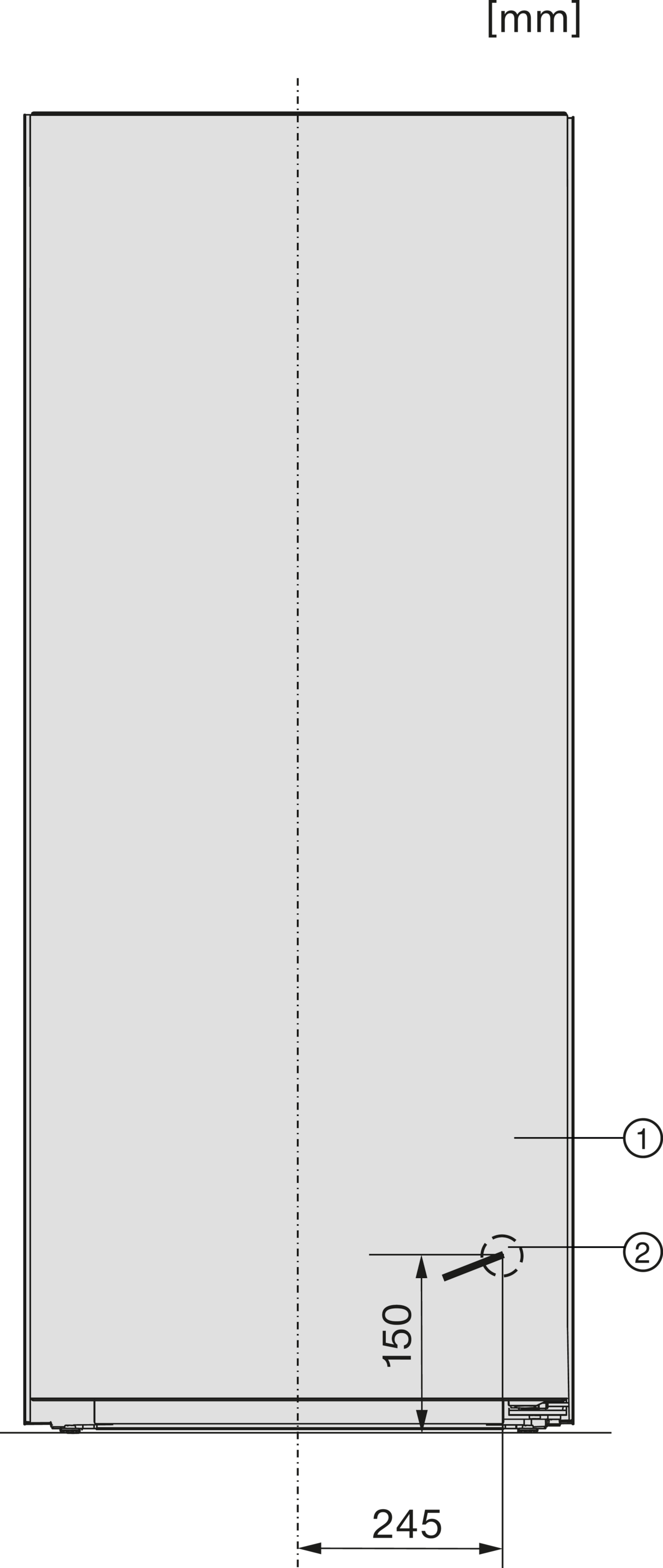 Miele Kühlschrank »K 4323 DD« 145,5 cm hoch 59,7 cm breit