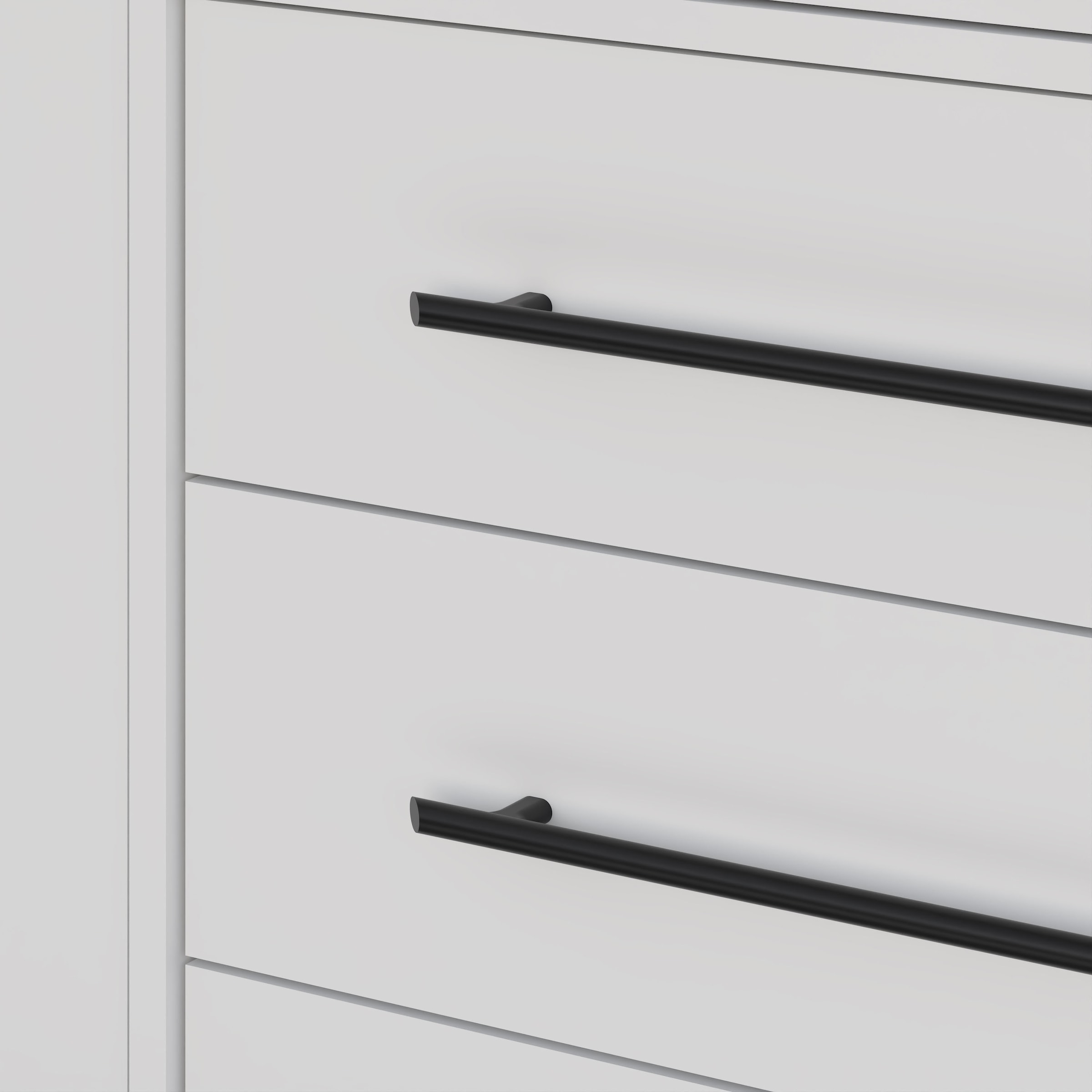 FORTE Drehtürenschrank »Mokkaro, Kleiderschrank,zeitloses Design, 4 türig« viel Stauraum, Schubladen, Stangengriffe, Made in Europe