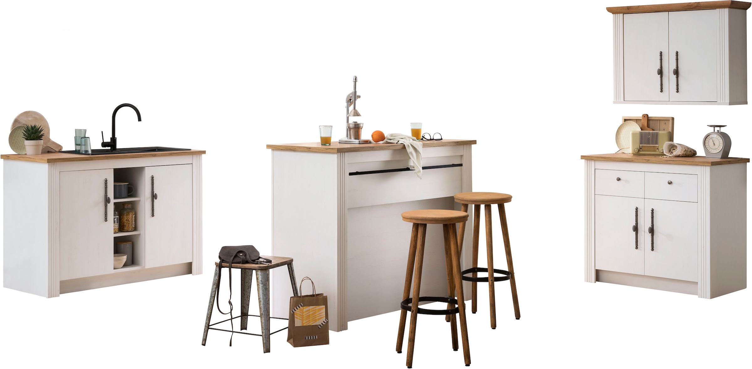 OTTO home Küche "KS-Westminster" Breite 226 cm, ohne E-Geräte