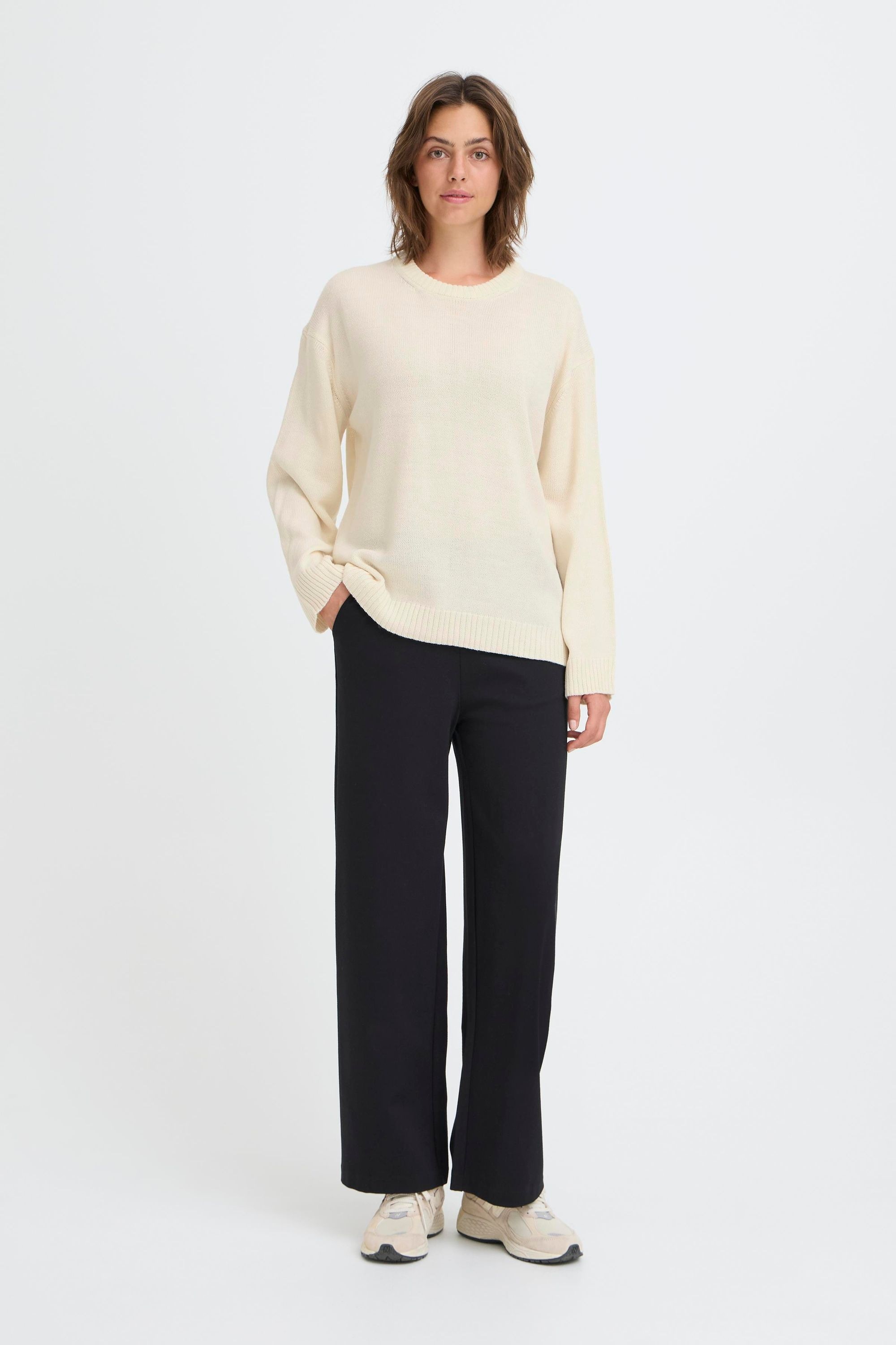 OXMO Strickfleece-Pullover »Strickpullover OXISAMSON«
