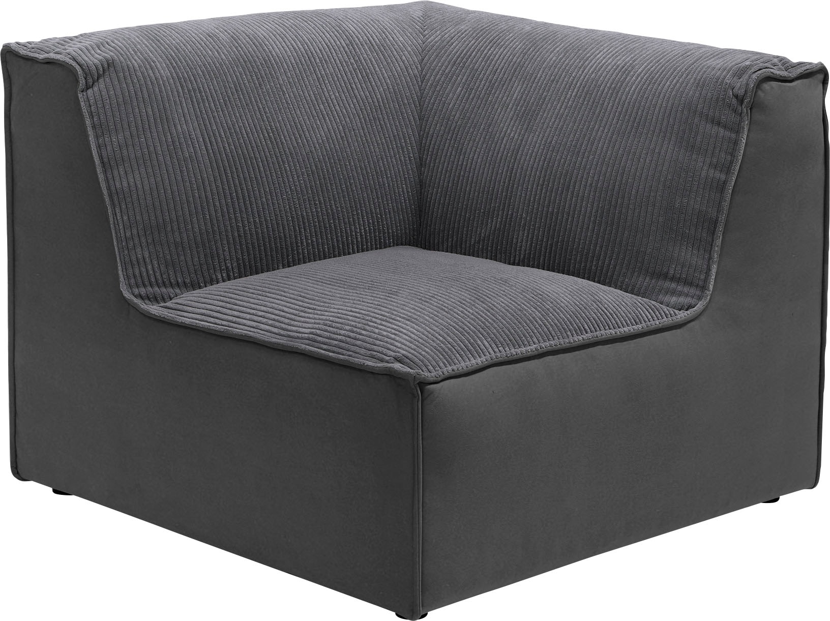 RAUM.ID Sofa-Eckelement »Modulid«, (1 kaufen verwendbar, als Cord in separat oder St.), Modul Raten auf