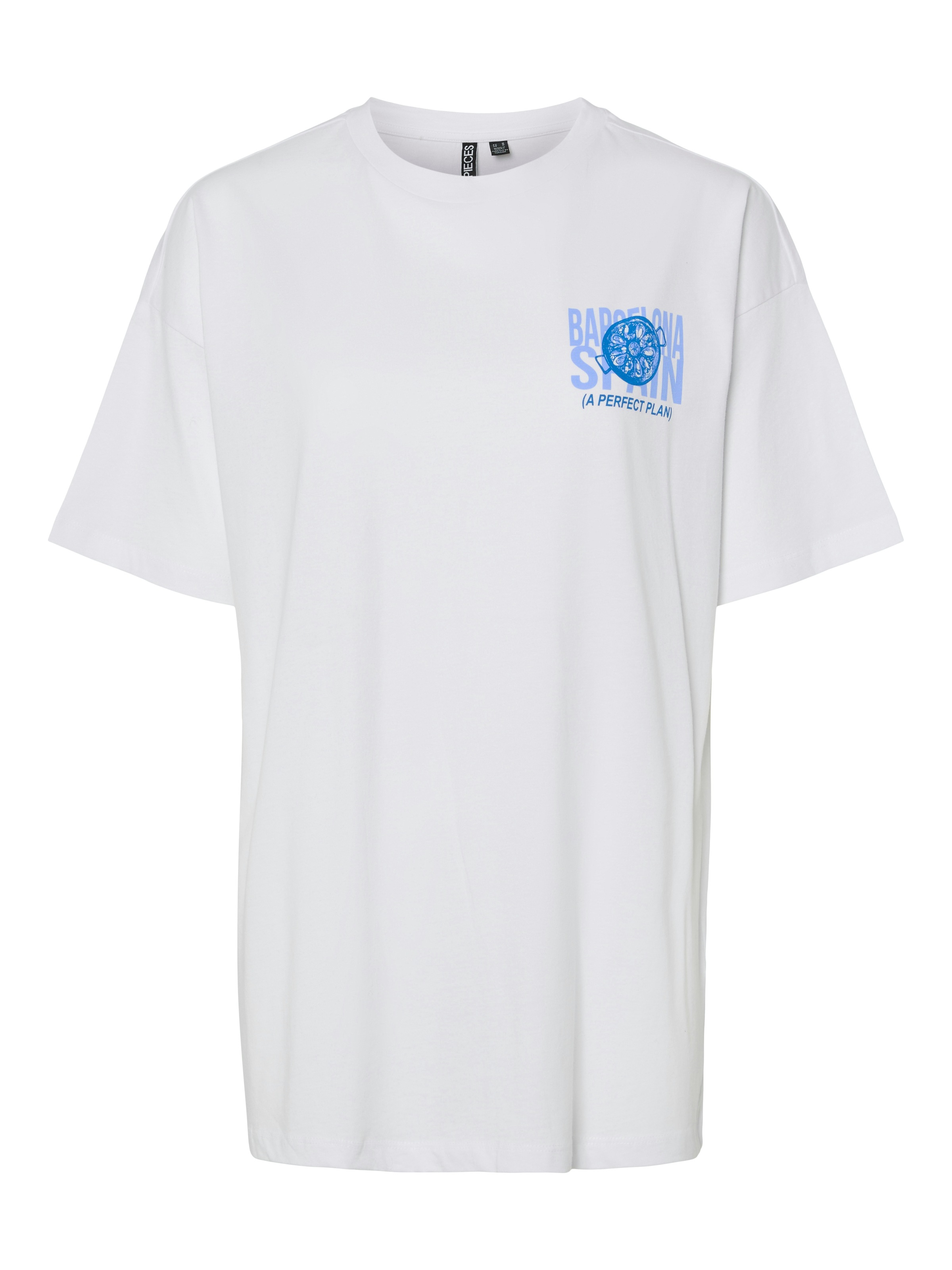 pieces Kurzarmshirt »PCTIA SS O-NECK OVERSIZED TEE D2D DMO«