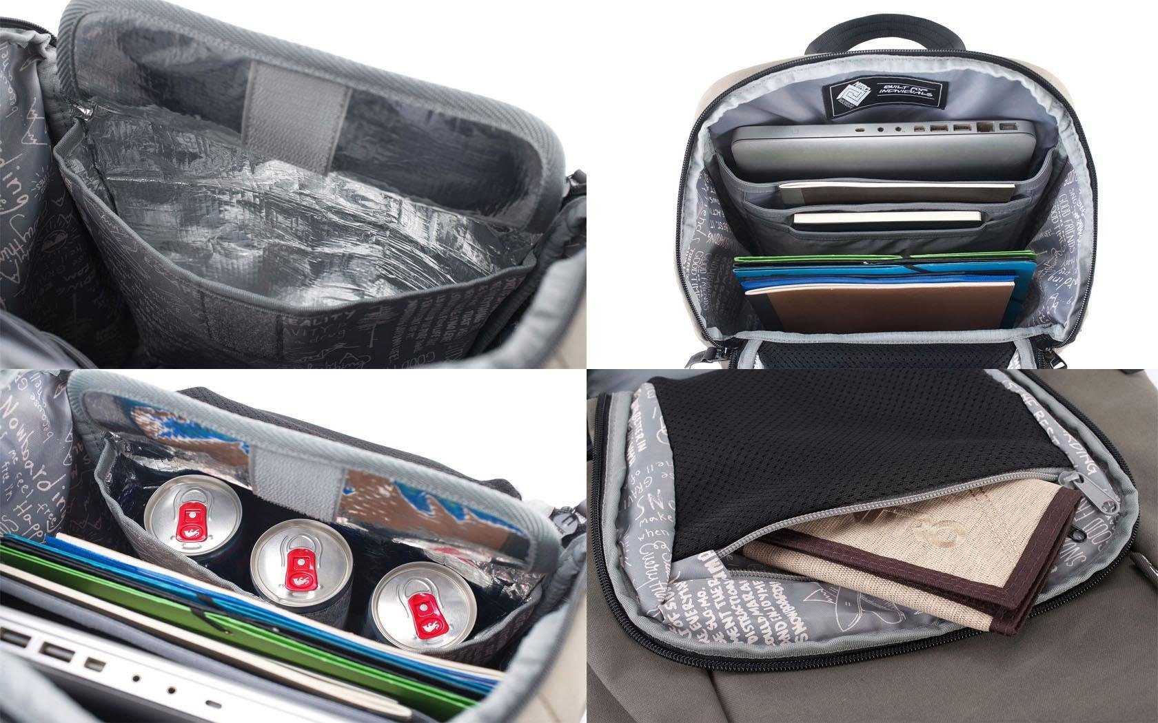 NITRO Freizeitrucksack »Nikuro«, Rucksack für Freizeit, Arbeit, Reise und Schule, City und Streetpack
