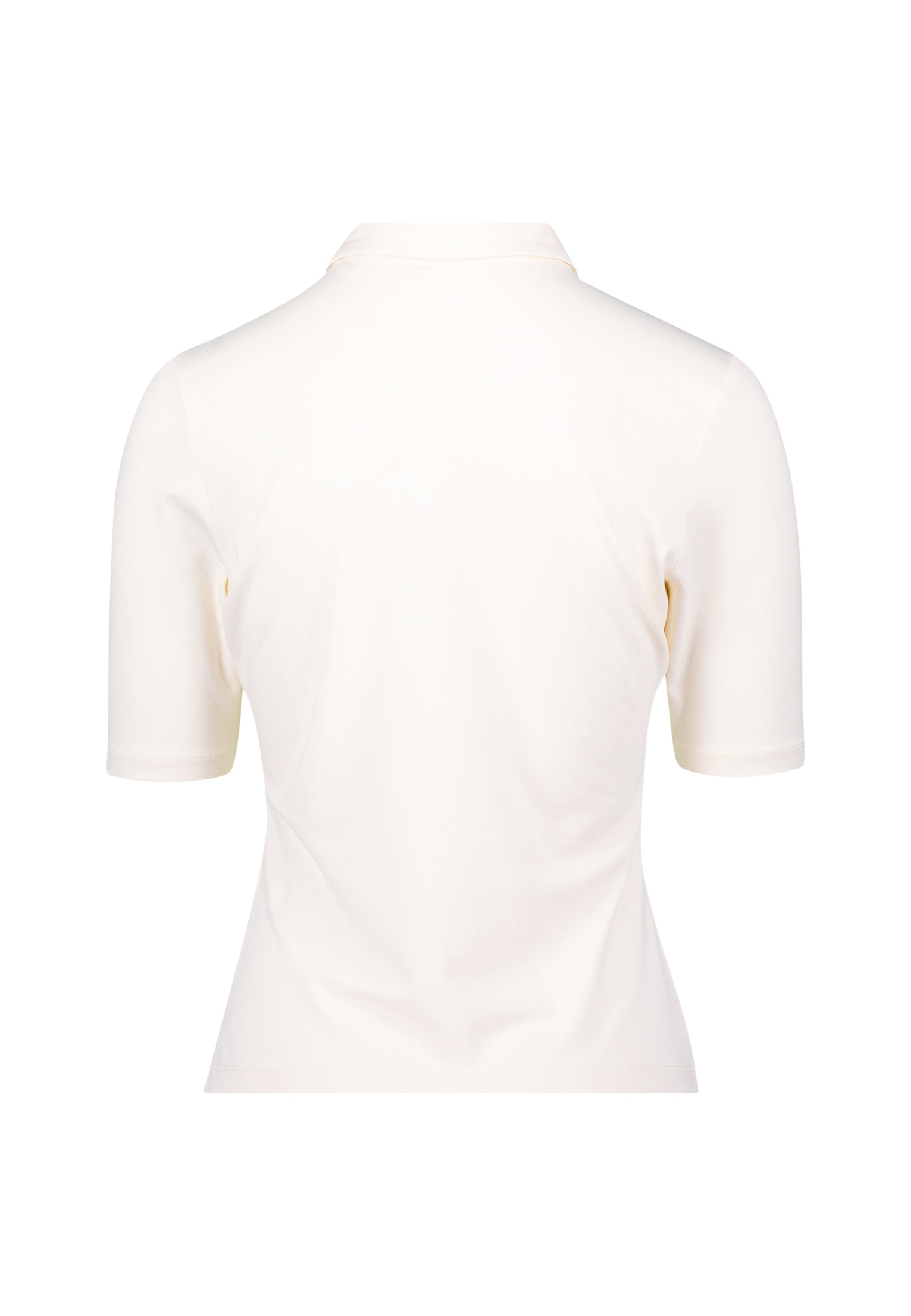 Zero Kurzarmshirt »Poloshirt mit Knopfleiste«