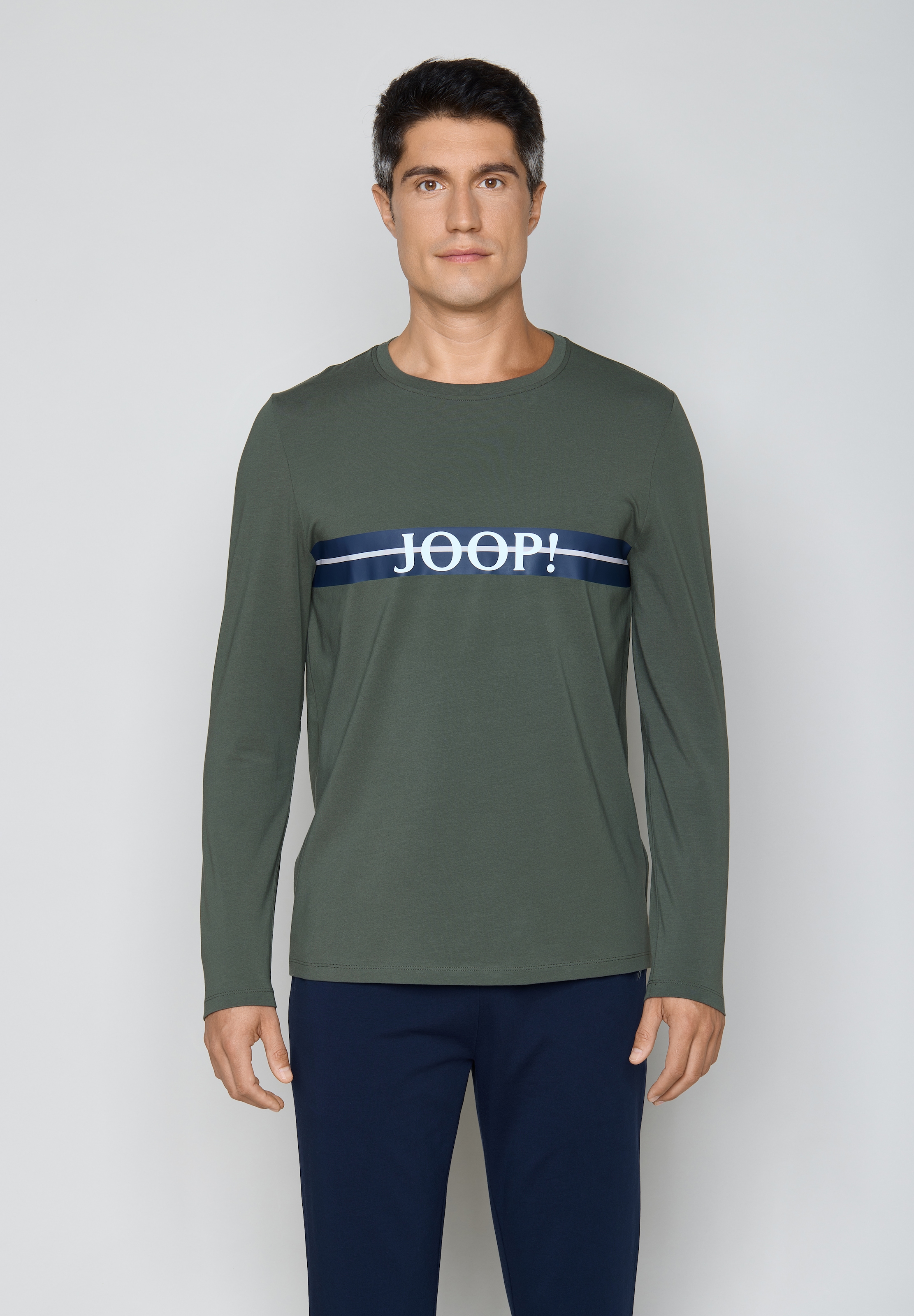 JOOP! Pyjama aus Baumwollmischung, in Jersey-Qualität, sportlich-moderner Stil