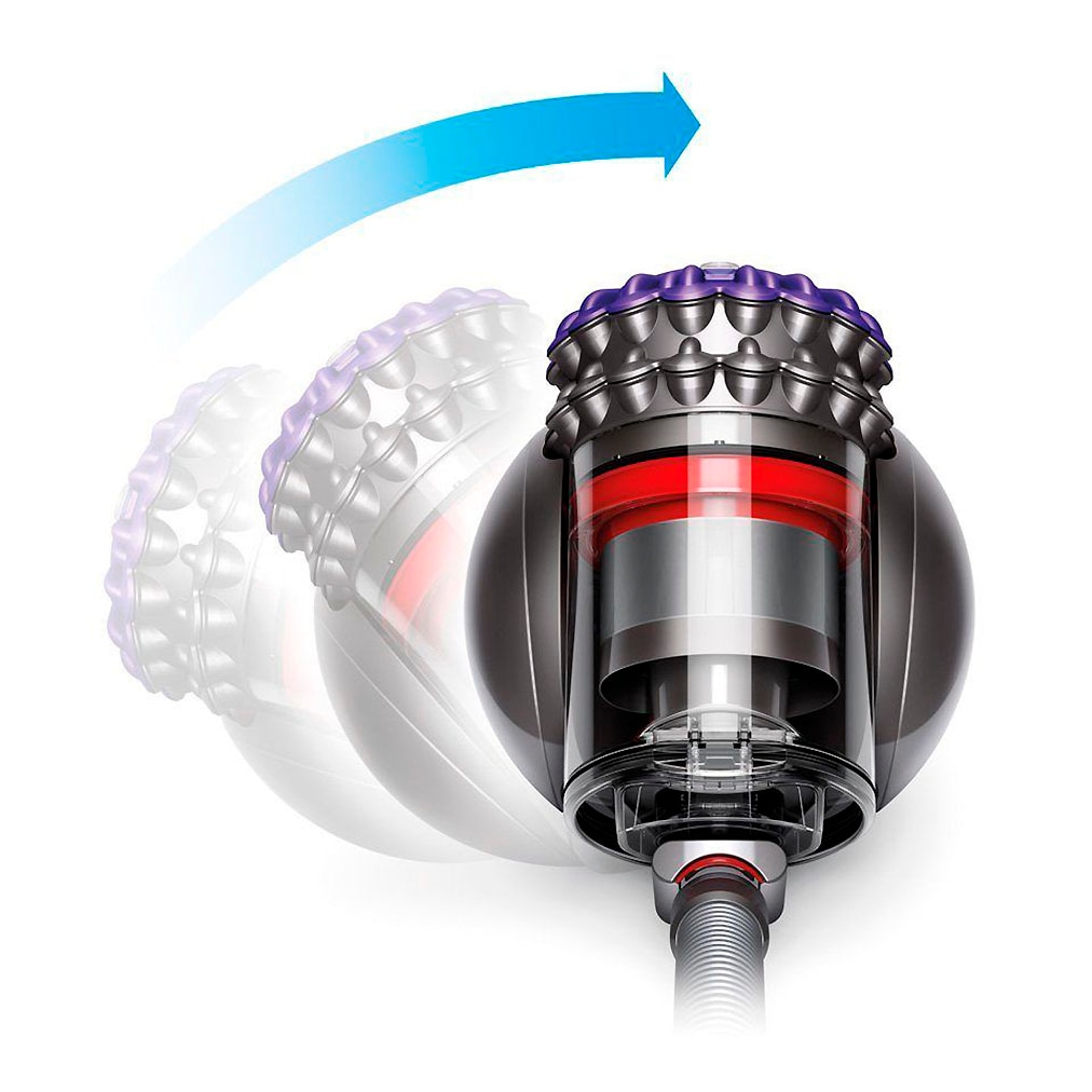 DYSON Bodenstaubsauger »Big Ball Parquet 2« 600 W mit hygienischer Behälterentleerung, der sich selbst wieder aufrichtet