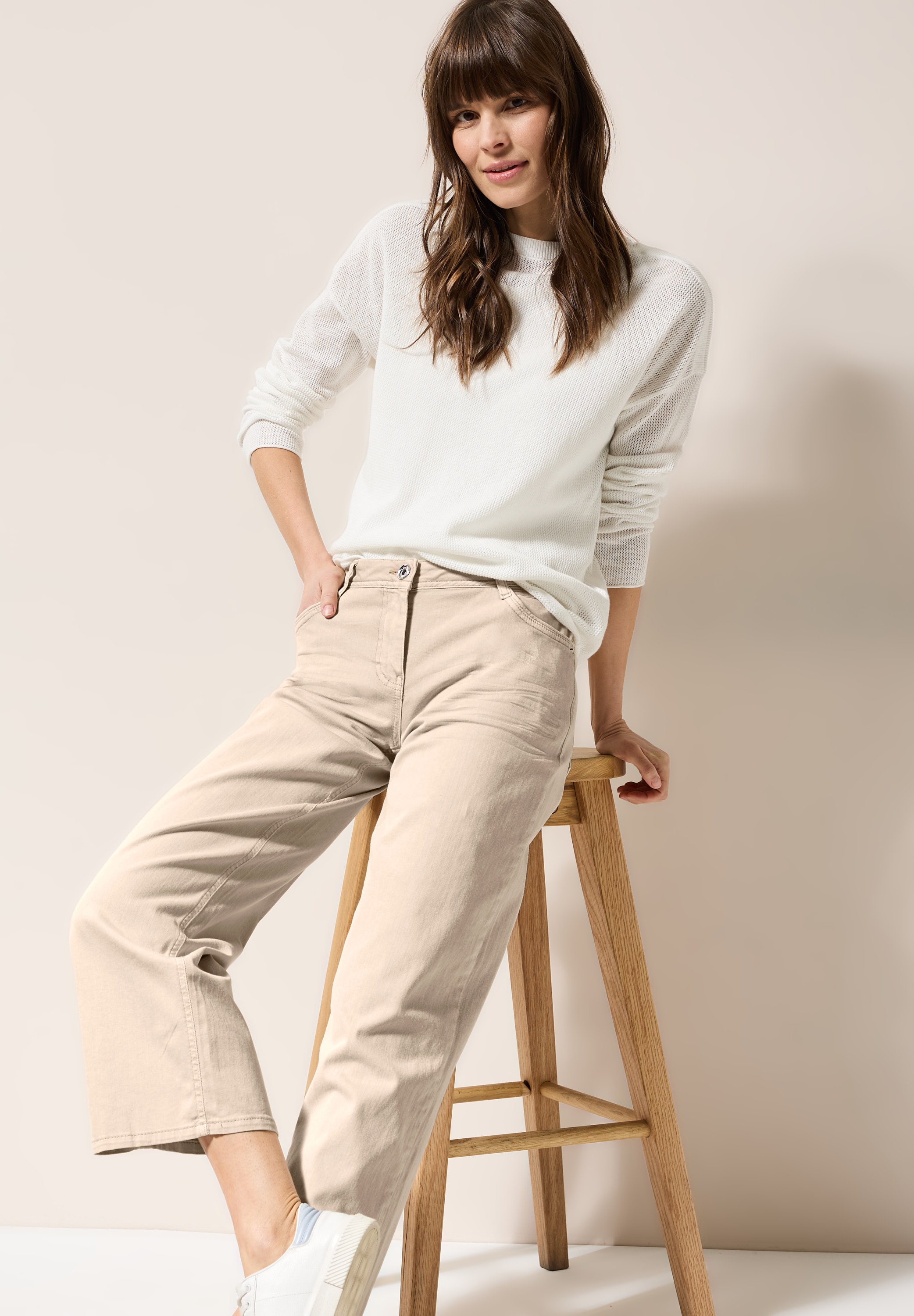 Cecil Weite Jeans »Style Neele«, im Five-Pocket Style