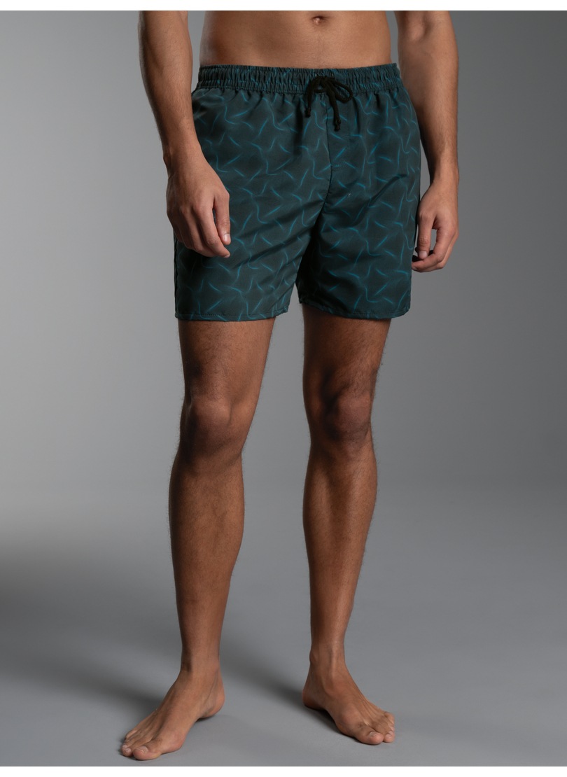 Trigema Shorts »TRIGEMA Bade-/Freizeitshorts mit Druckmotiv«