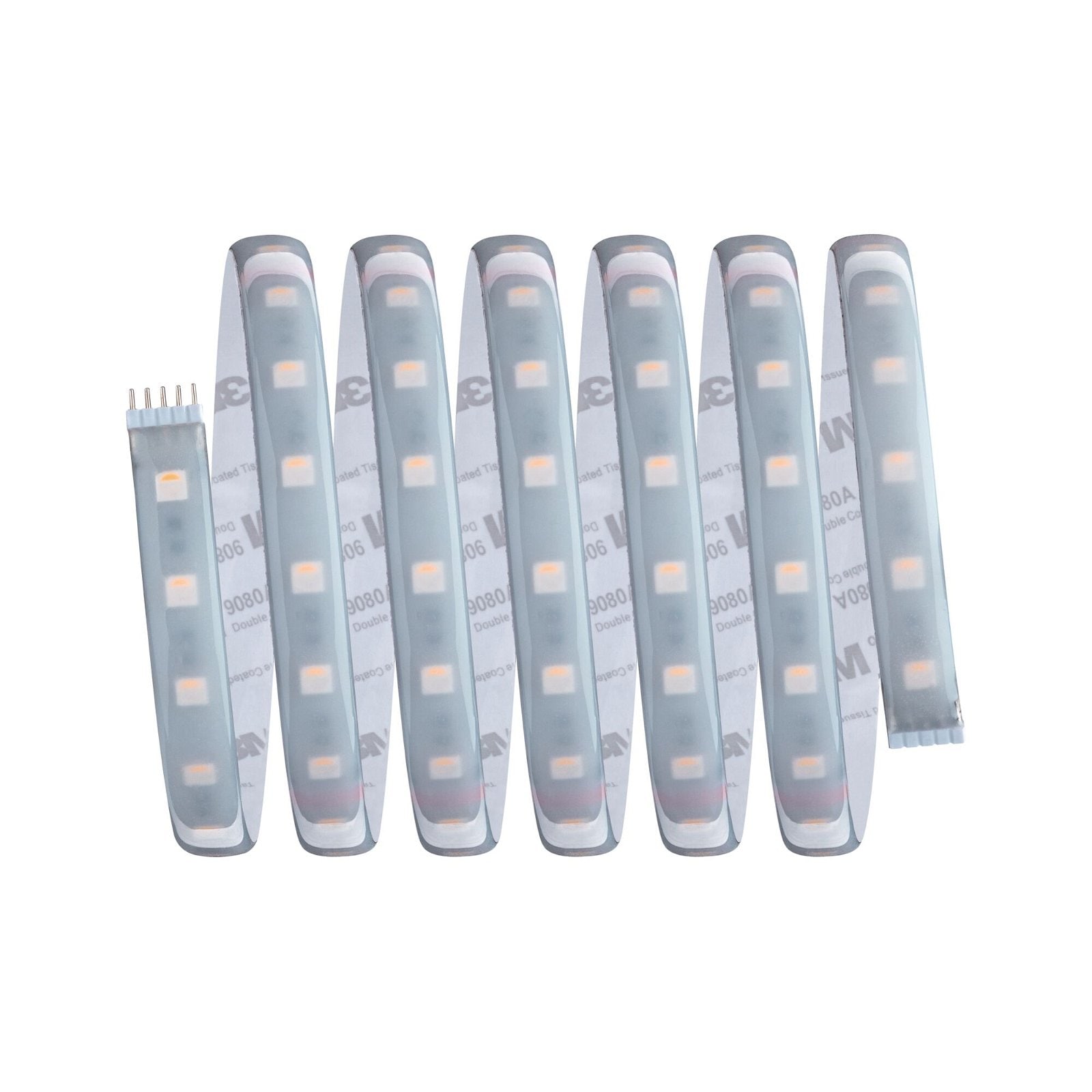 Paulmann LED-Streifen »MaxLED 500 Stripe 2,5m IP44 Cover 3000K 30W 24V Silber Kunststoff«, 1 St.-flammig