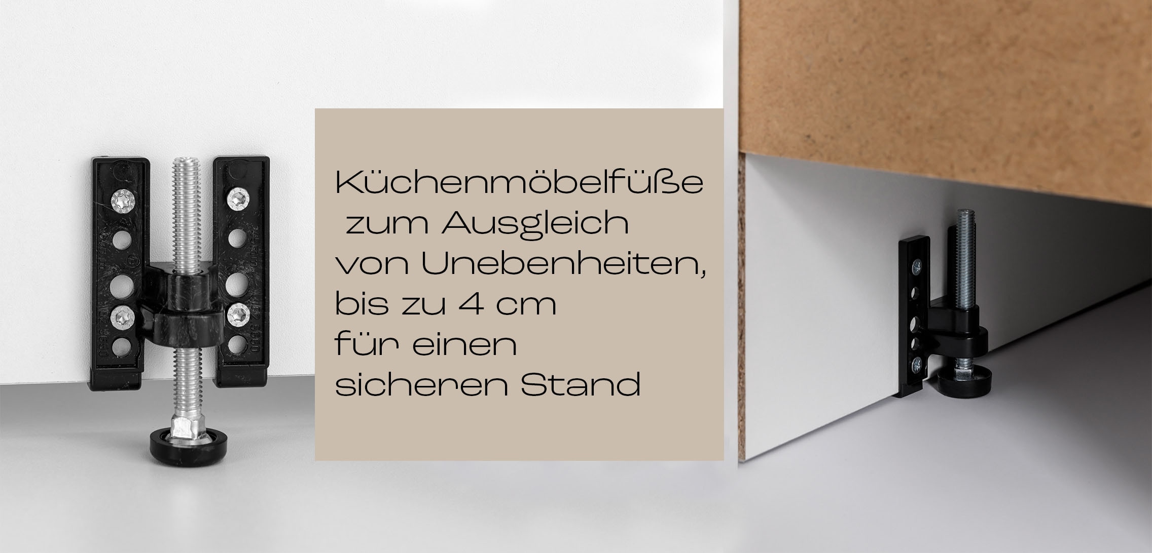 KOCHSTATION Küchenzeile »KS-Virginia,neu in verbesserter Ausführung« Arbeitsplatte 38 mm stark, Stauraum, Softclose,  Breite 350 cm, Soft-Close, ohne E-Geräte