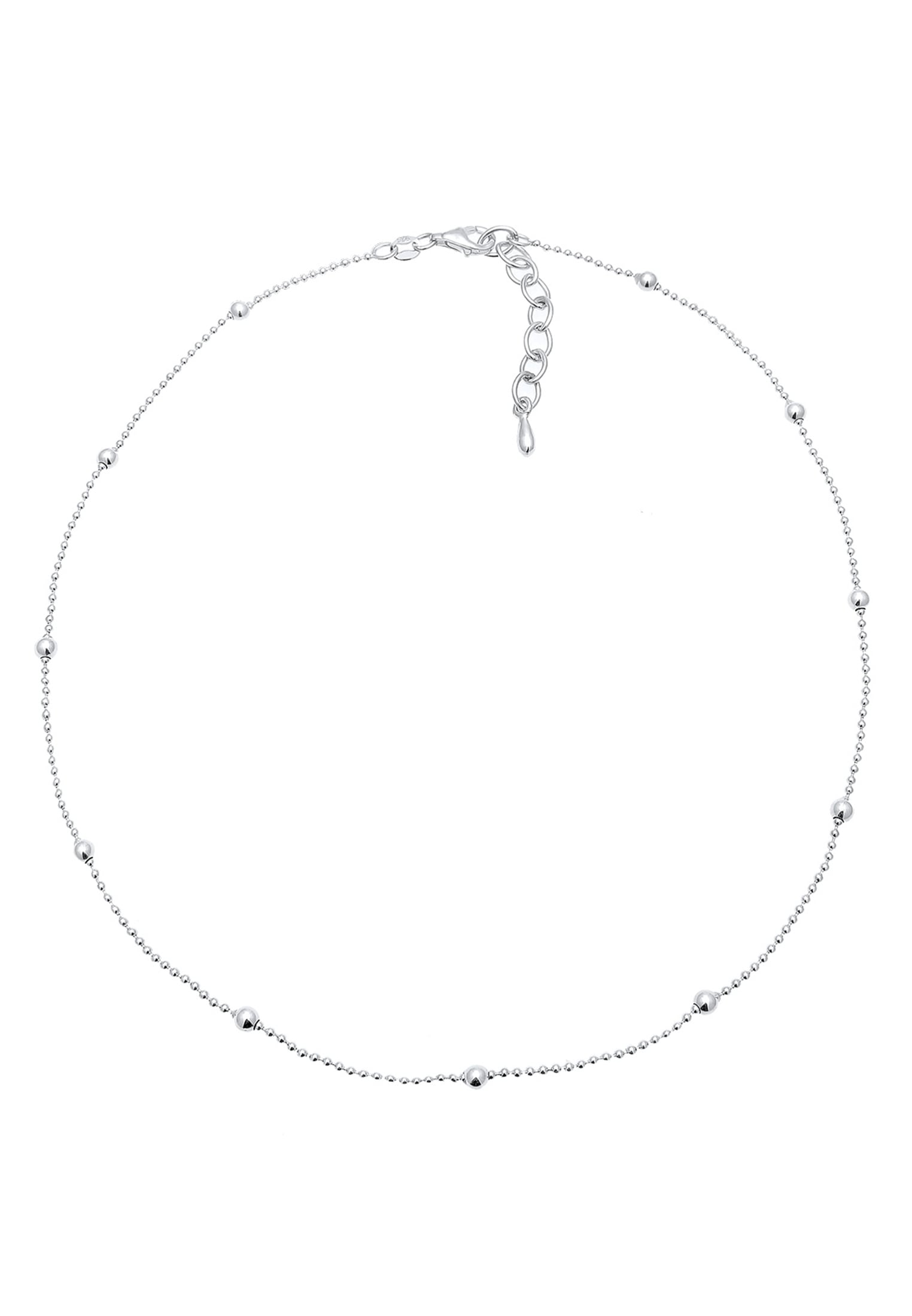 Elli Choker »Halskette Choker Kugelkette ohne Anhänger 925 Silber«