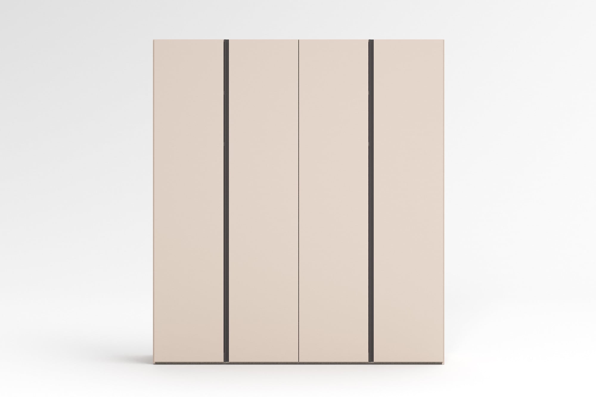 INOSIGN Kleiderschrank »RUBINO, Drehtürenschrank,Schlafzimmerschrank mit hochwertigem Alugriff«, (1 St.), Made in Italy, in Breite wählbar, Basisausführung, Zubehör extra