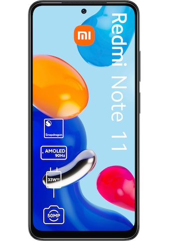 Xiaomi Smartphone »Redmi Note 11«, Graphite Gray, (16,33 cm/6,43 Zoll, 64 GB... kaufen