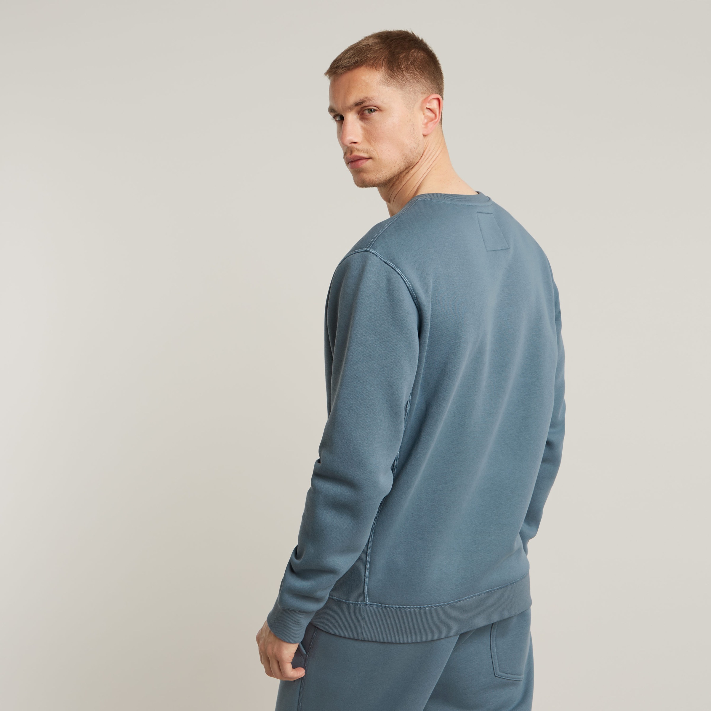 G-STAR Sweatshirt »Premium Core Pacior Sweat«, mit Ripp-Seiteneinsätzen