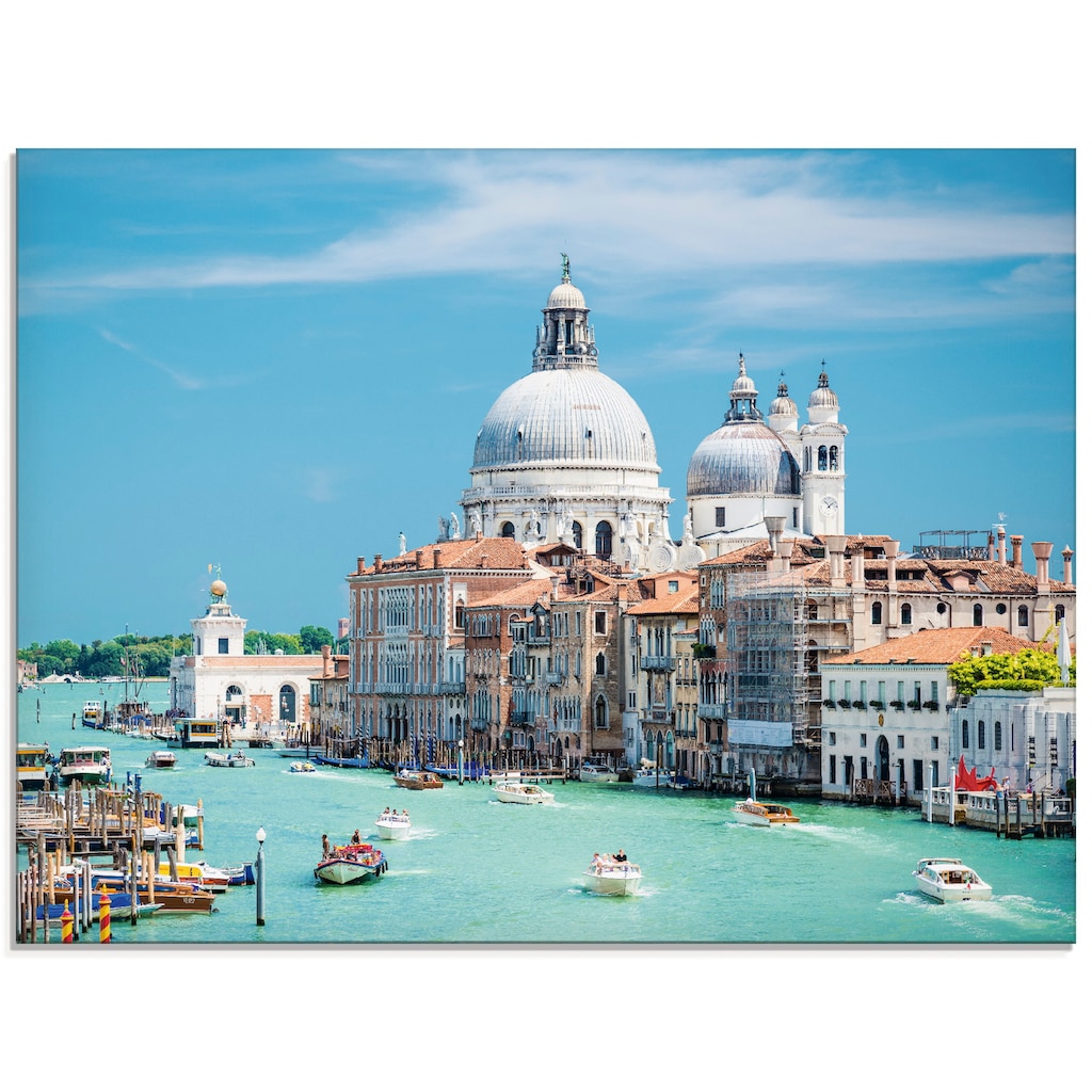Artland Glasbild »Venedig«, Italien, (1 St.)