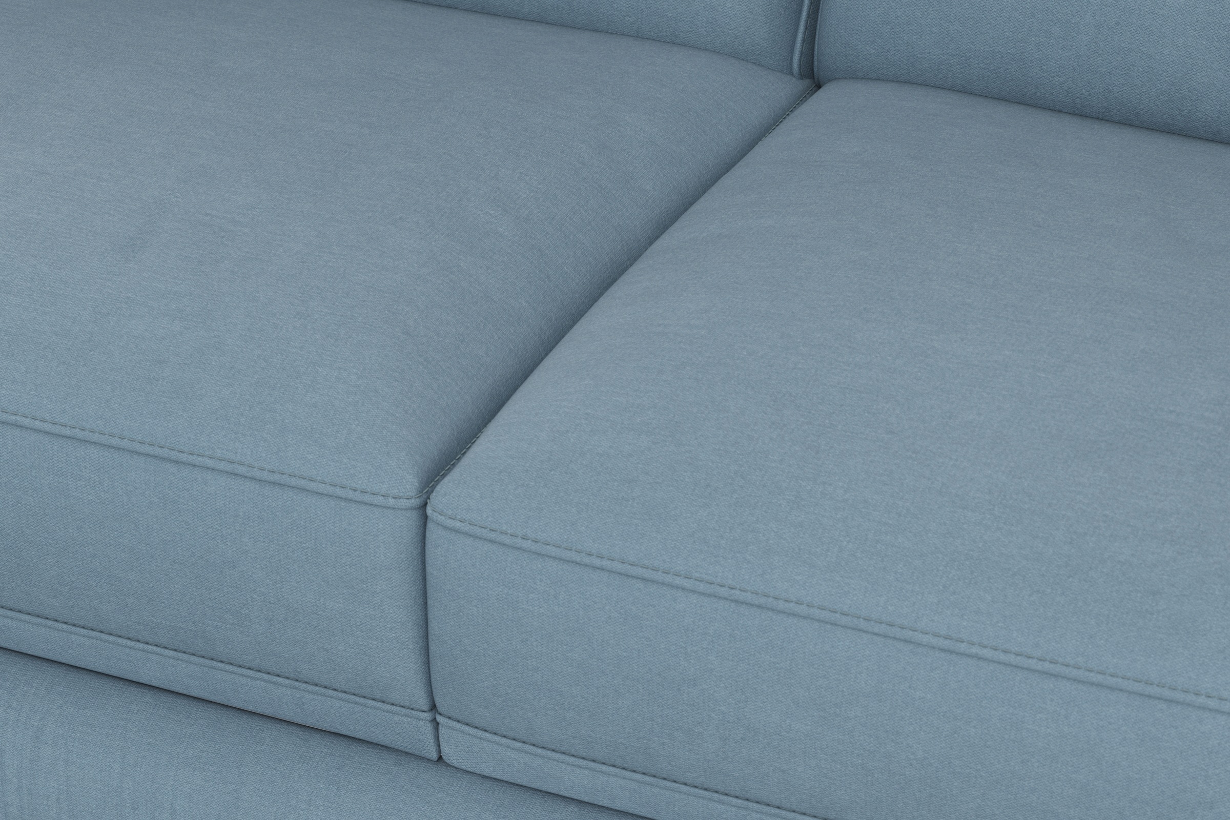 sit&more Wohnlandschaft »Dundee U-Form«, mit Federkern und Edelstahlfüßen, wahlweise mit Kopfteilverstellung