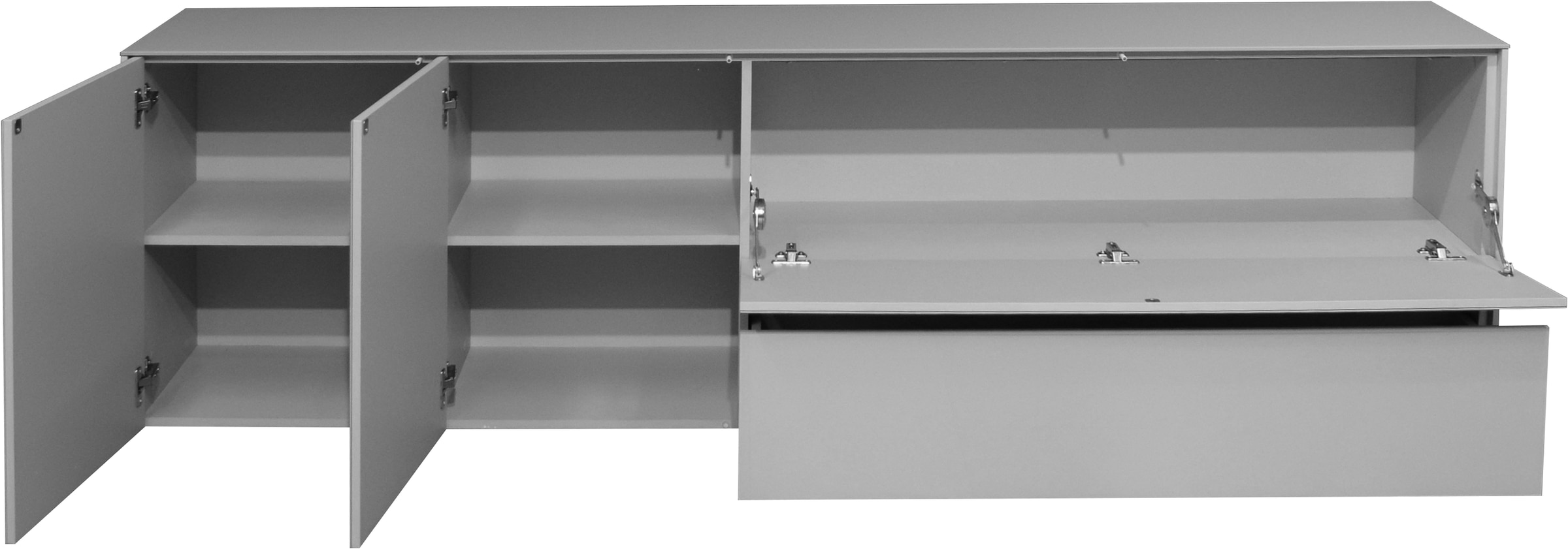 Mäusbacher Lowboard »Imola TOPSELLER!« OTTOs Choice,  Lowboard mit Glasfront und Glasoberplatte