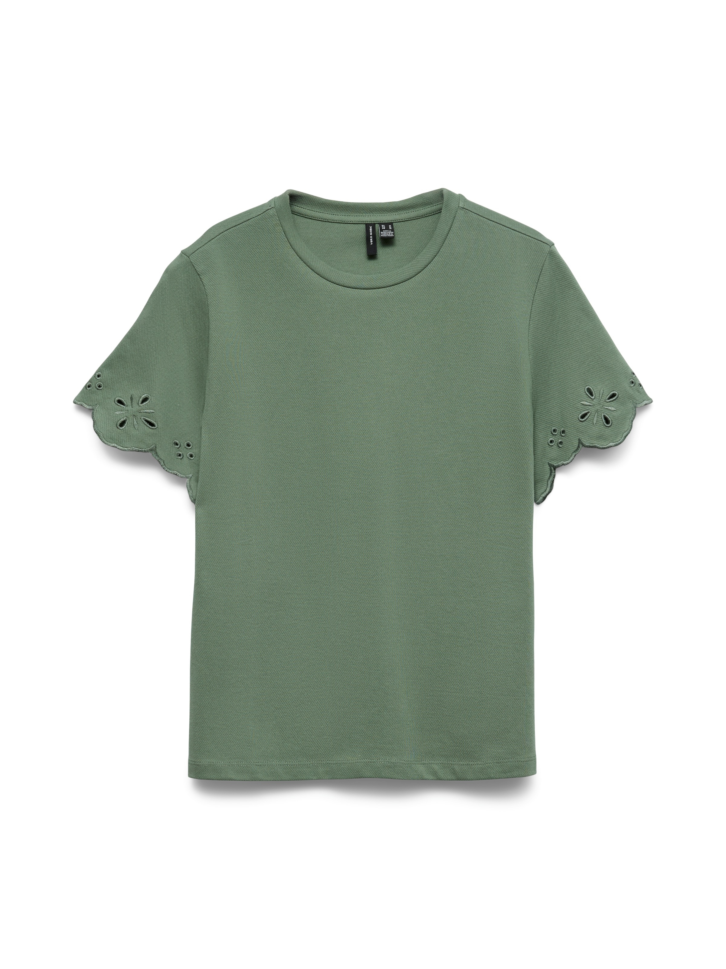 Vero Moda Kurzarmshirt »VMLOUISE SS TOP JRS« Baumwolle, regular fit