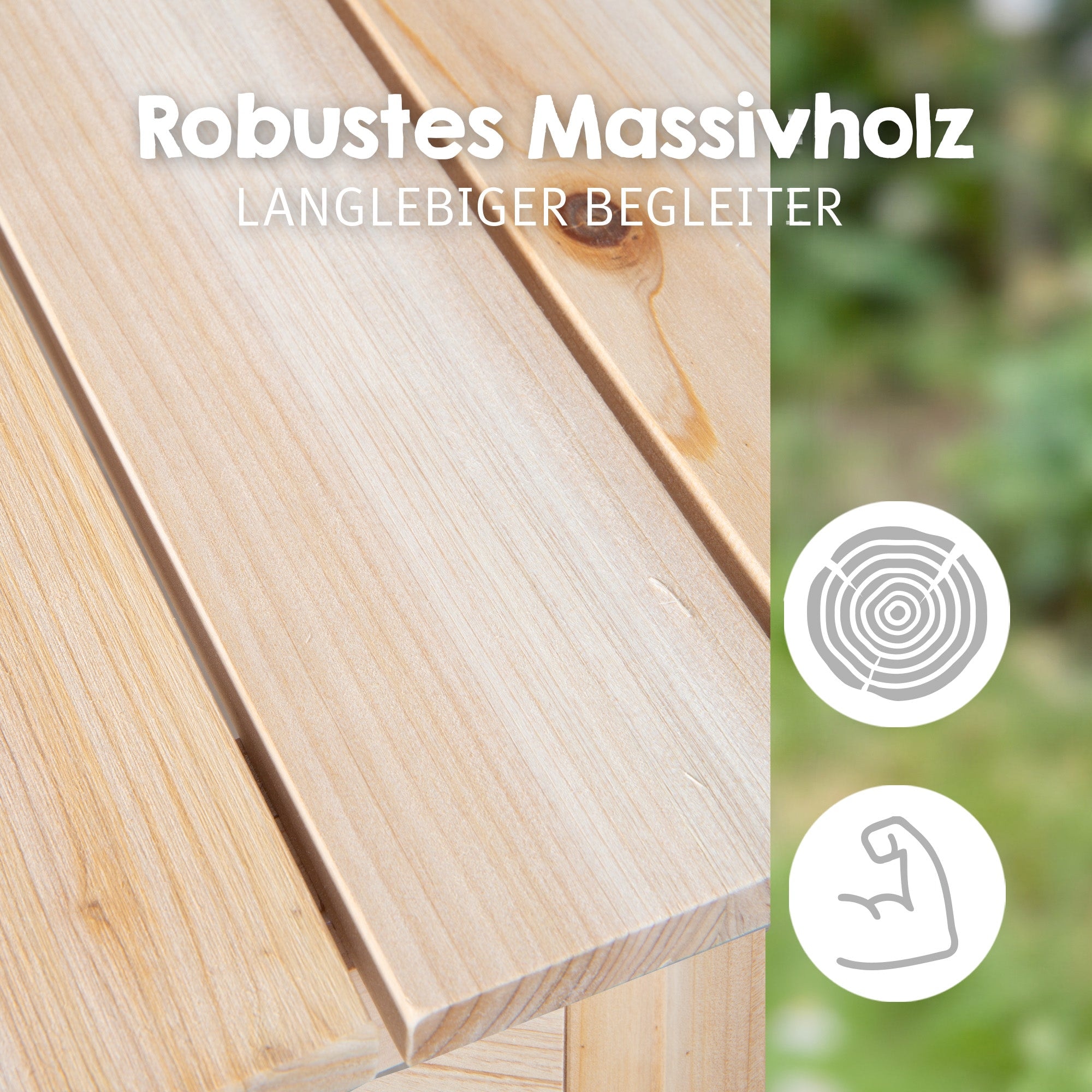 roba® Spieltisch »Outdoor+ Spieltisch TINY mit Spielwanne«