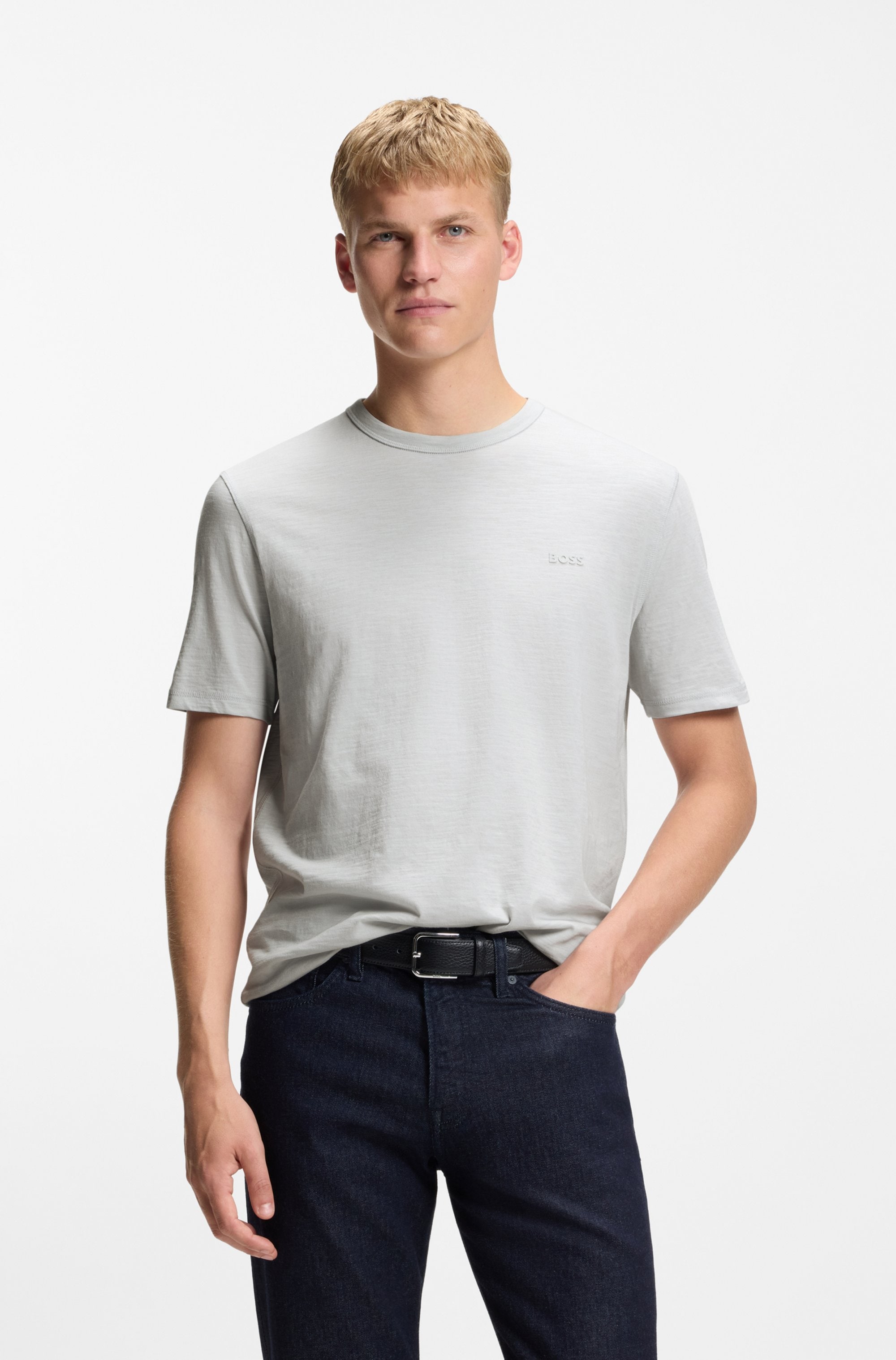 BOSS ORANGE T-Shirt »Tegood« mit Rundhalsausschnitt