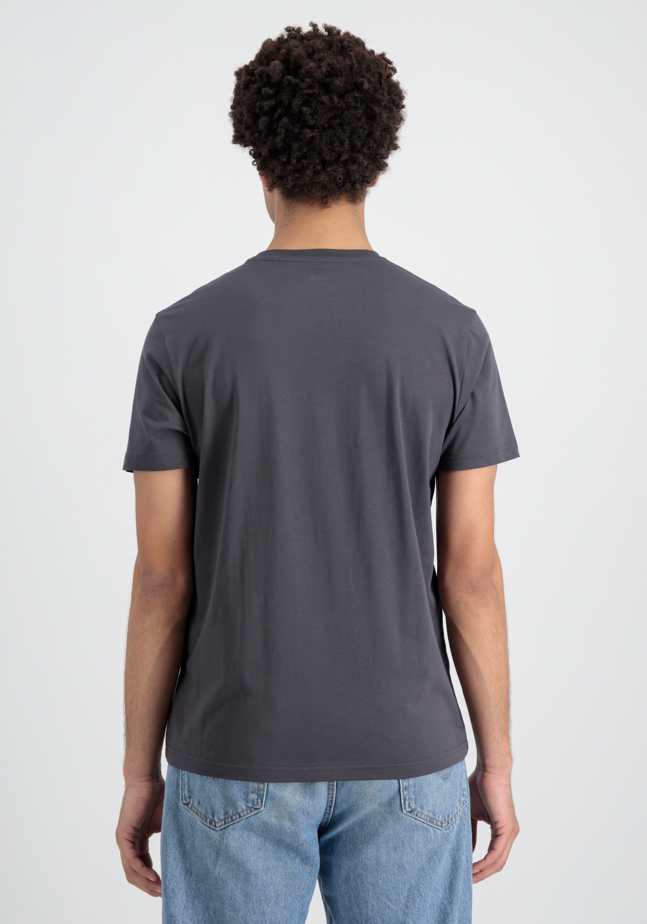 Alpha Industries T-Shirt »Alpha Industries Men - T-Shirts Basic T-Shirt BL Rubber«