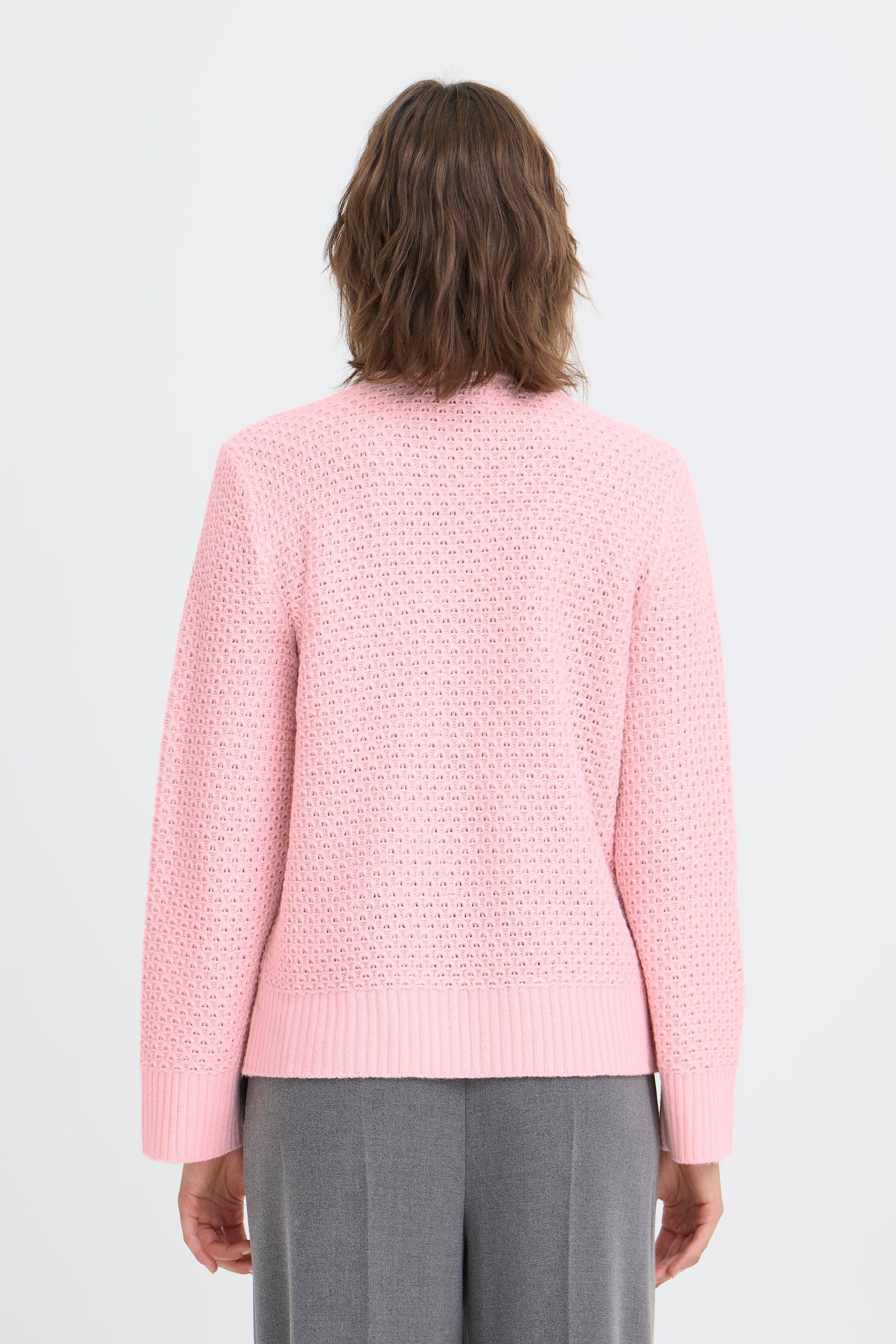 OXMO Strickfleece-Pullover »Strickpullover OXBMMNELLY JUMPER«