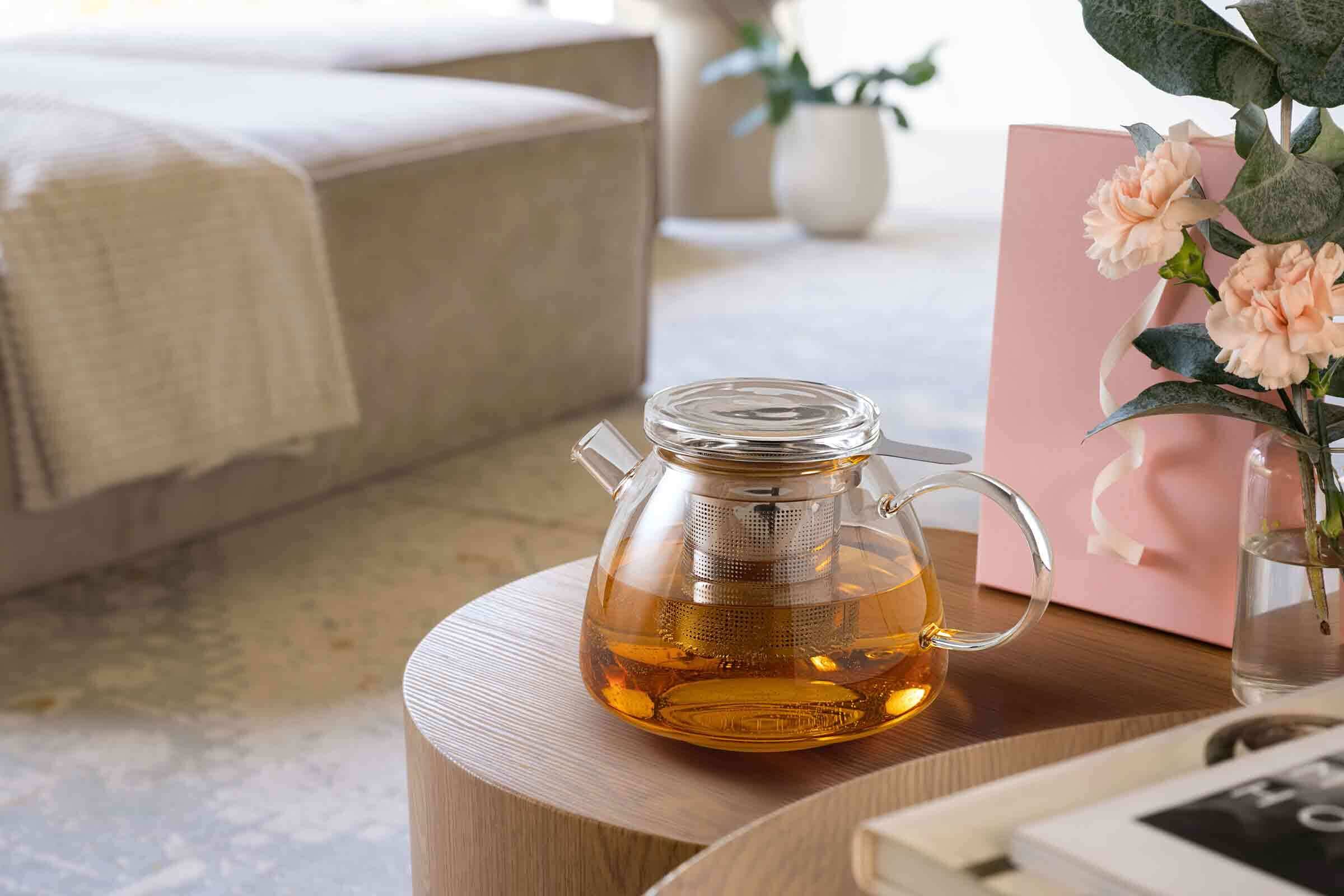 Villeroy & Boch Teekanne »Teekanne mit Sieb Artesano Hot & Cold 1000 ml transparent«