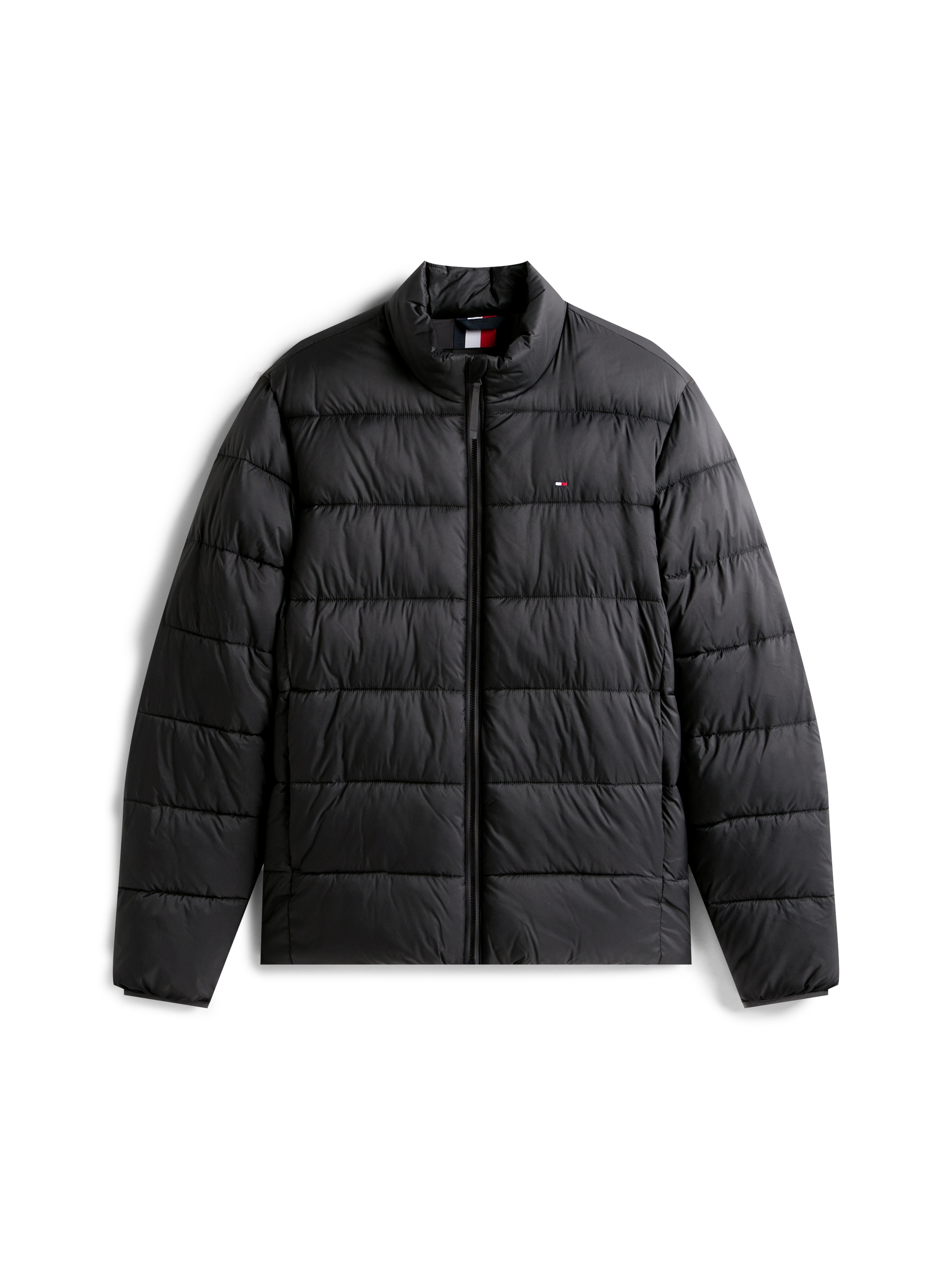 Tommy Hilfiger Steppjacke »MID WEIGHT STAND COLLAR« ohne Kapuze Winterjacke, Übergangsjacke