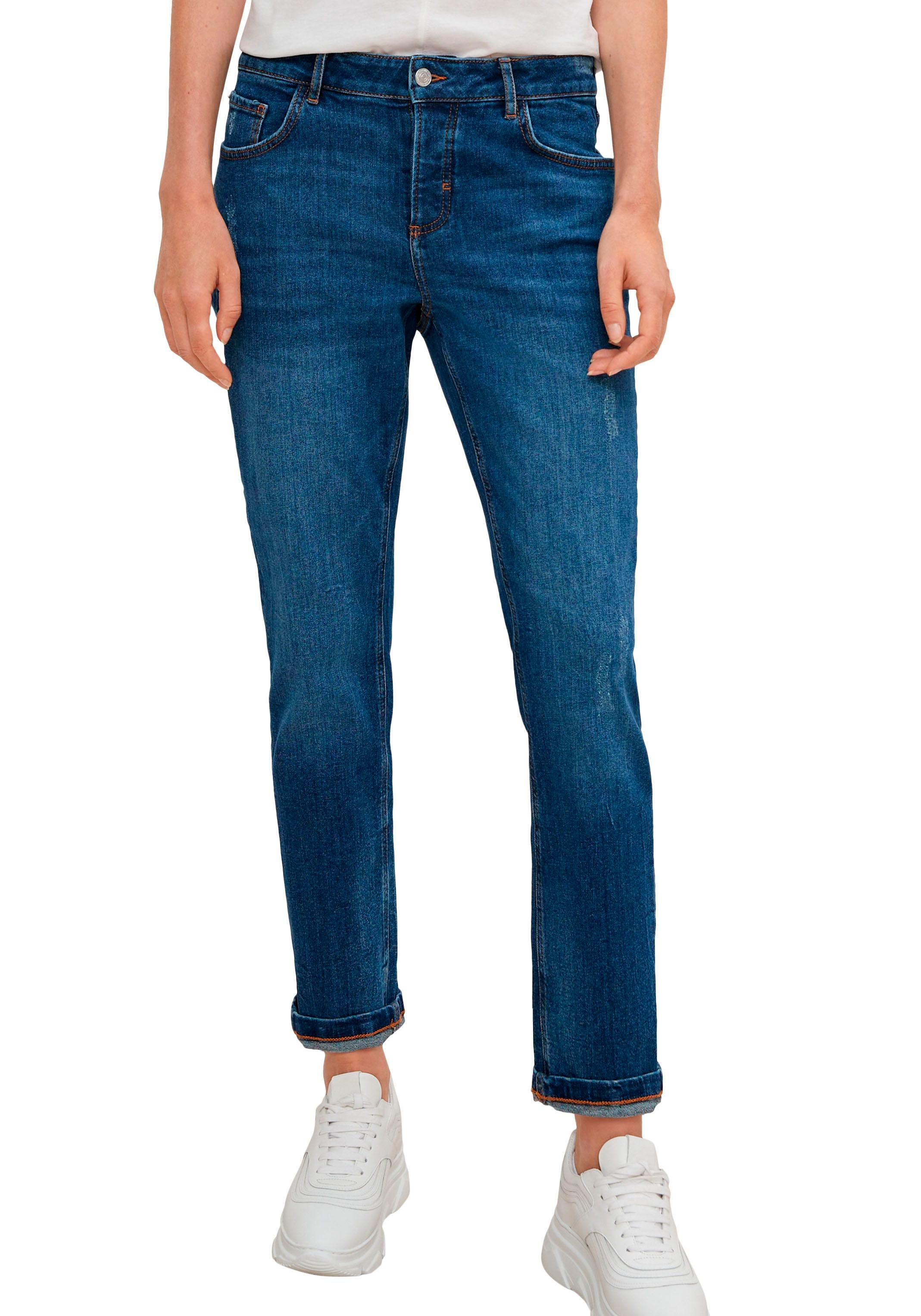 Comma Boyfriend-Jeans »Jeans im Boyfriend-Fit«, (1 tlg.), Destroyes kaufen