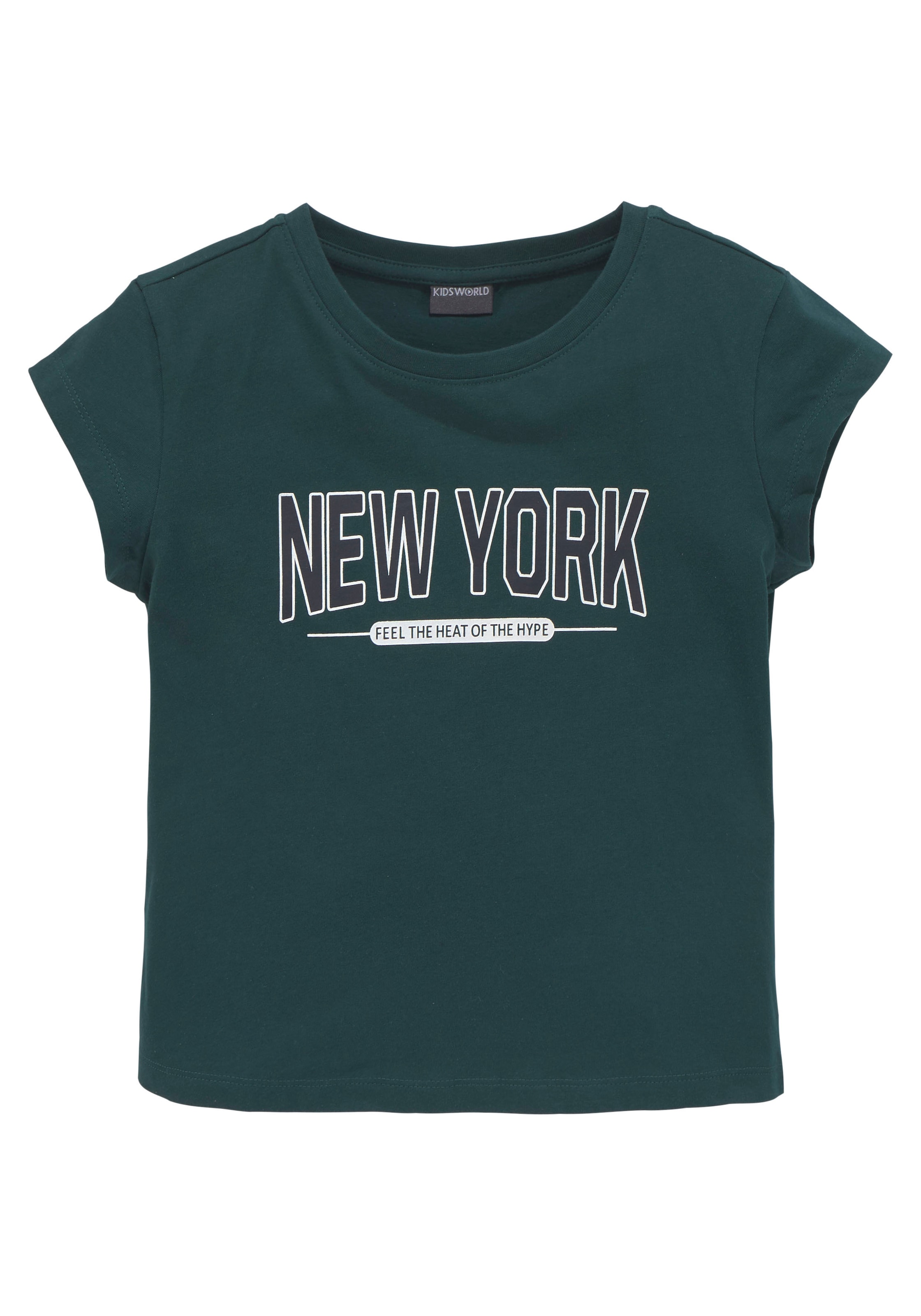 KIDSWORLD T-Shirt »New York - Print«, Kurzarm, gerade Passform, mit stylischem Druck