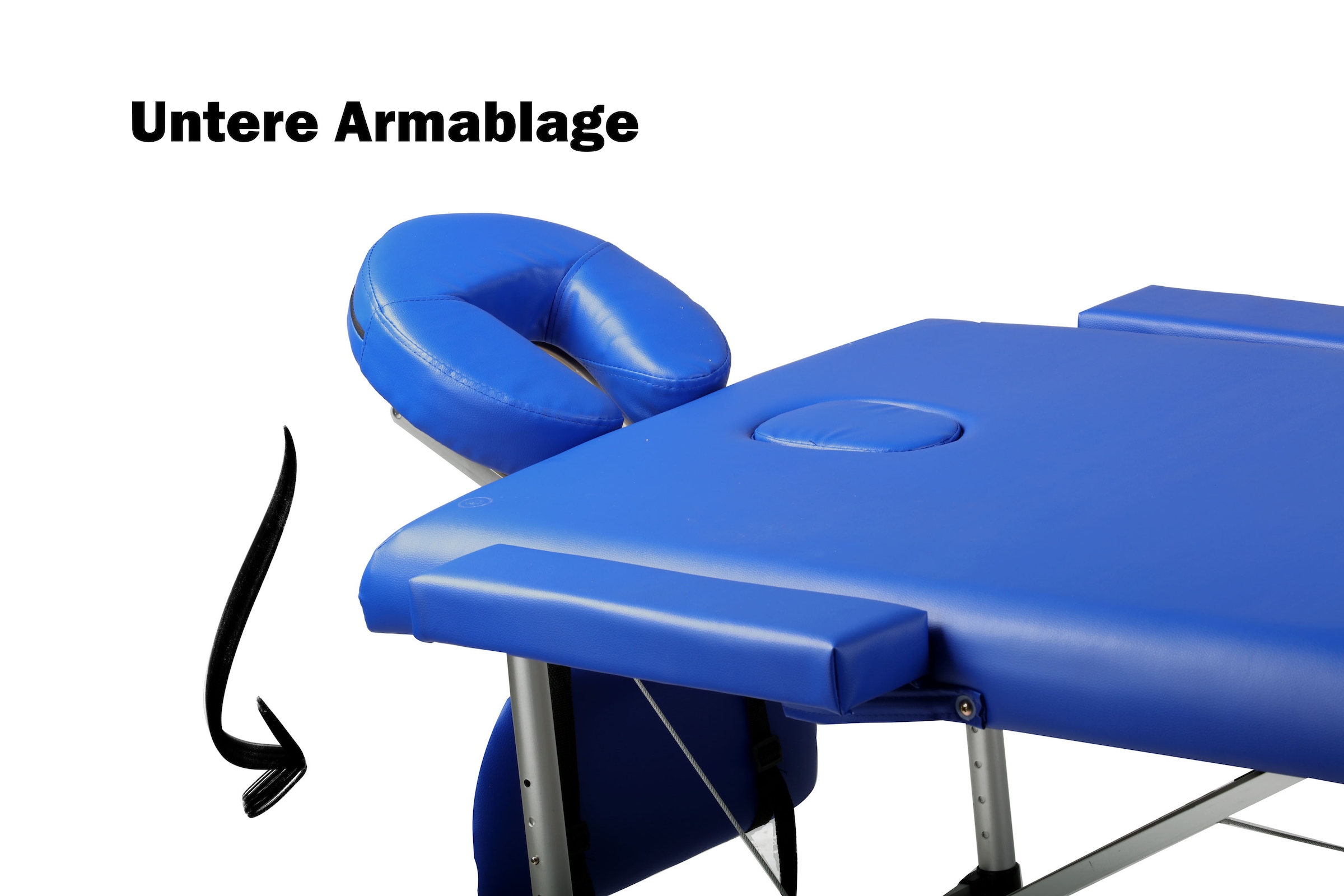 body coach Massageliege, (Set, mit Transporttasche), leichtes ALU-Gestell, einfacher Transport, Tragtrasche mit Rollen