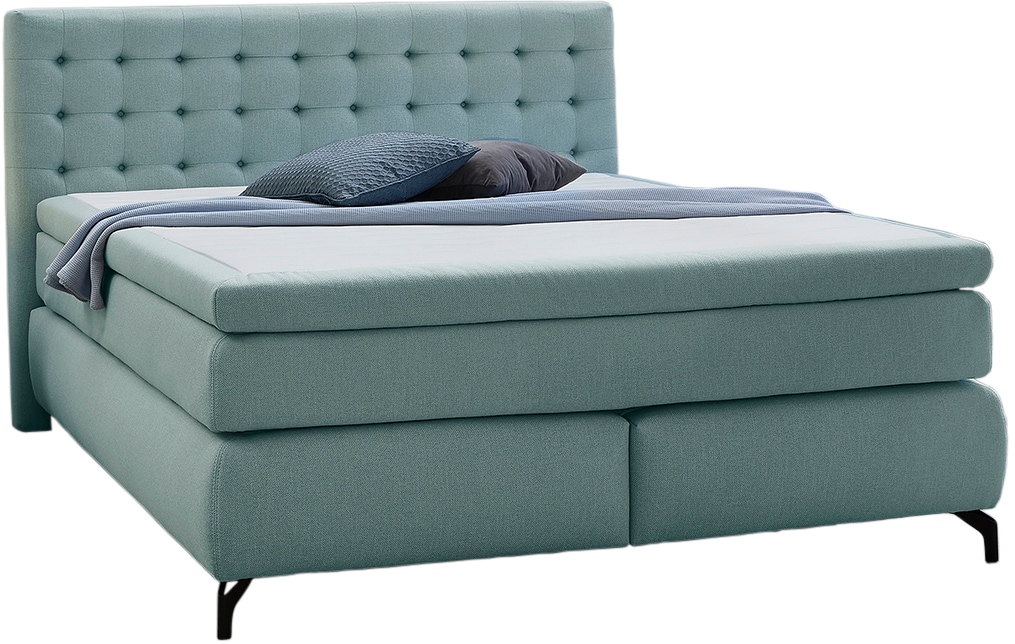 Jockenhöfer Gruppe Boxspringbett »Jessica«, und 7-Zonen-TTFK-Matratze (H3,H3/H4 oder H4), Liegefläche 180x200cm