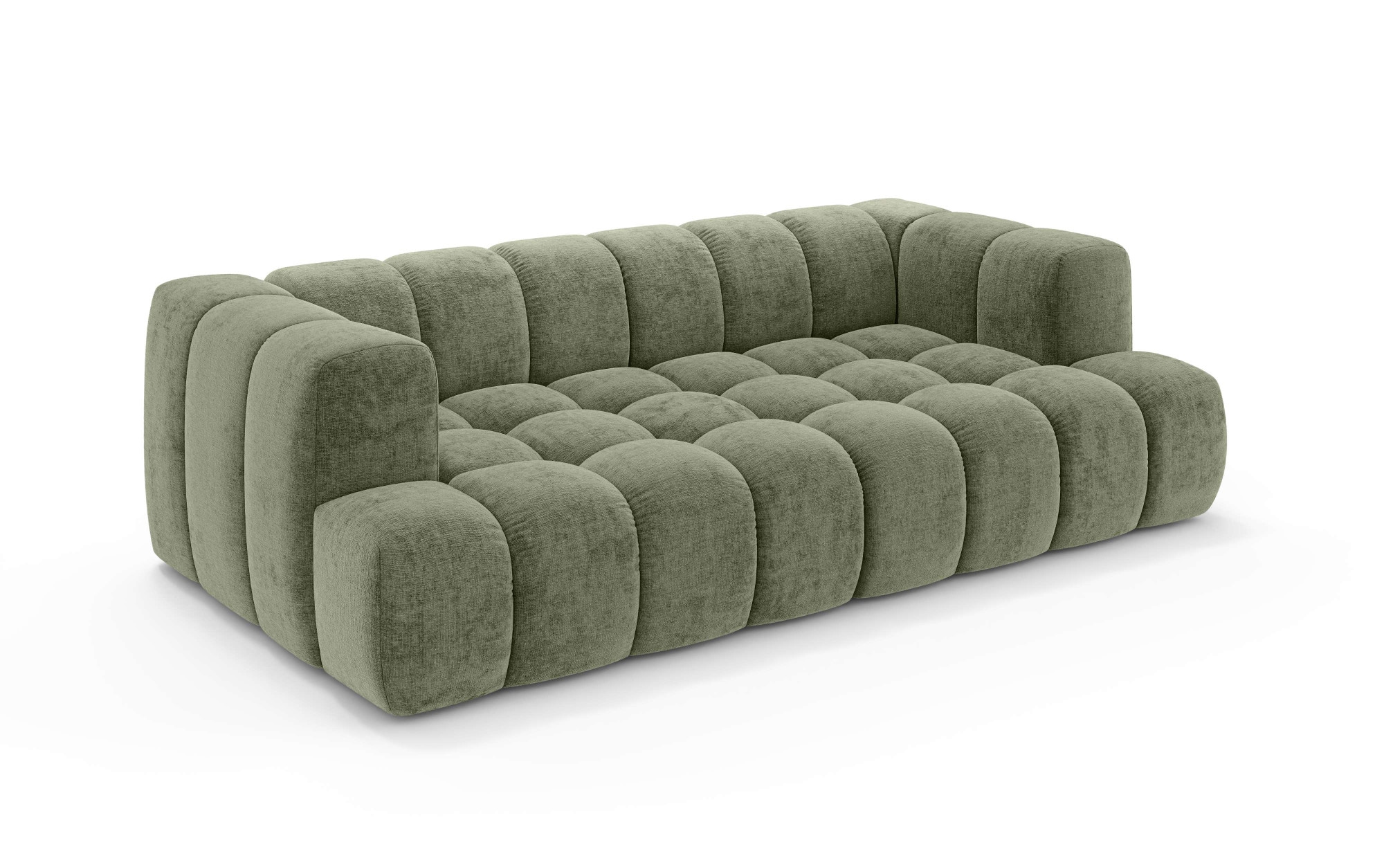 homsy by Ana Johnson Big-Sofa »»XL« BOUBELLE Design-Sofa extra tief, Bubble-Optik, Breite 246 cm« 4-Sitzer mit Wellenunterfederung, XL Sitztiefe 100 cm