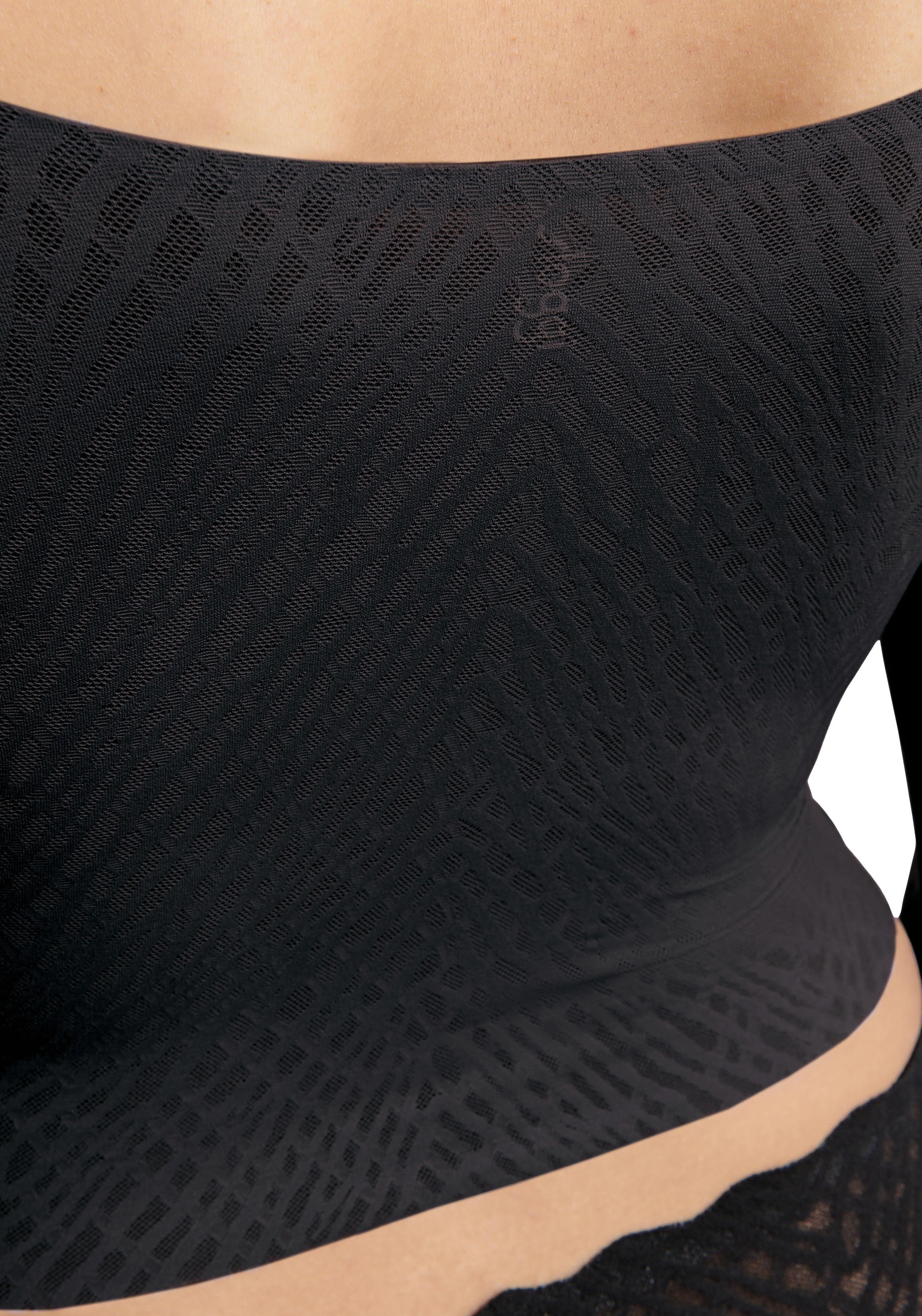 sloggi Langarmshirt »ZERO Feel Bliss Top Long Sle.«, (1 tlg.), nahtlos mit Spitzenoptik
