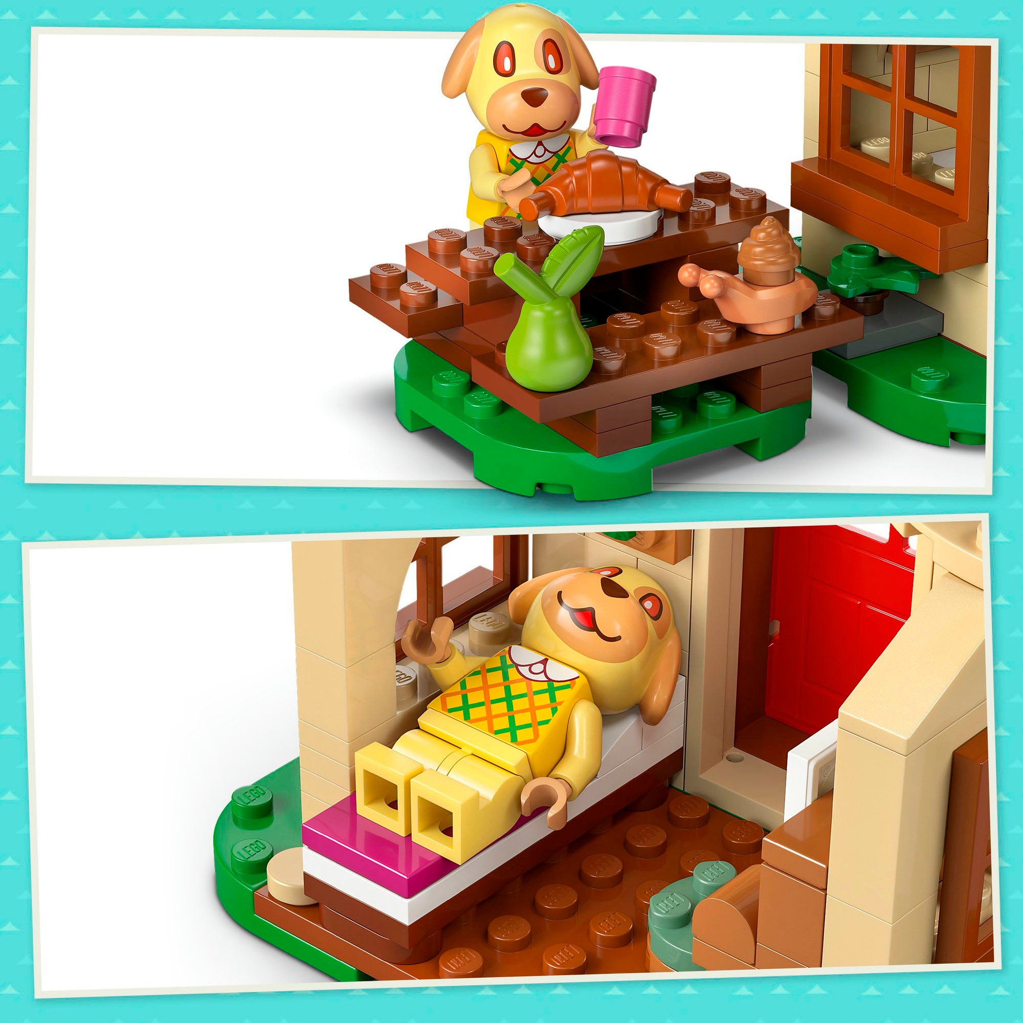 LEGO® Konstruktionsspielsteine »Bienchens gemütliches Haus (77058), LEGO Animal Crossing« Made in Europe